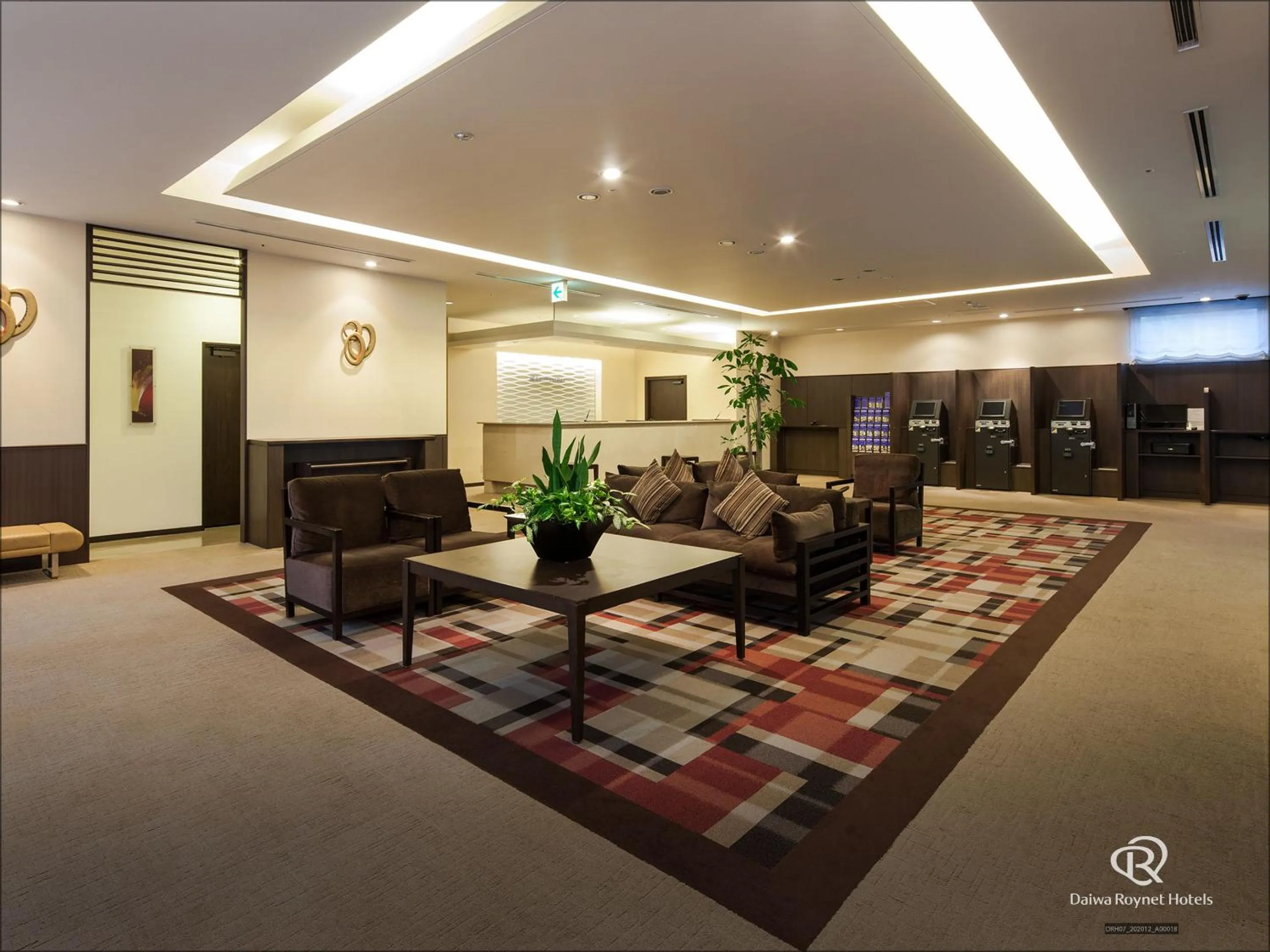 Lobby or reception in Daiwa Roynet Hotel Oita