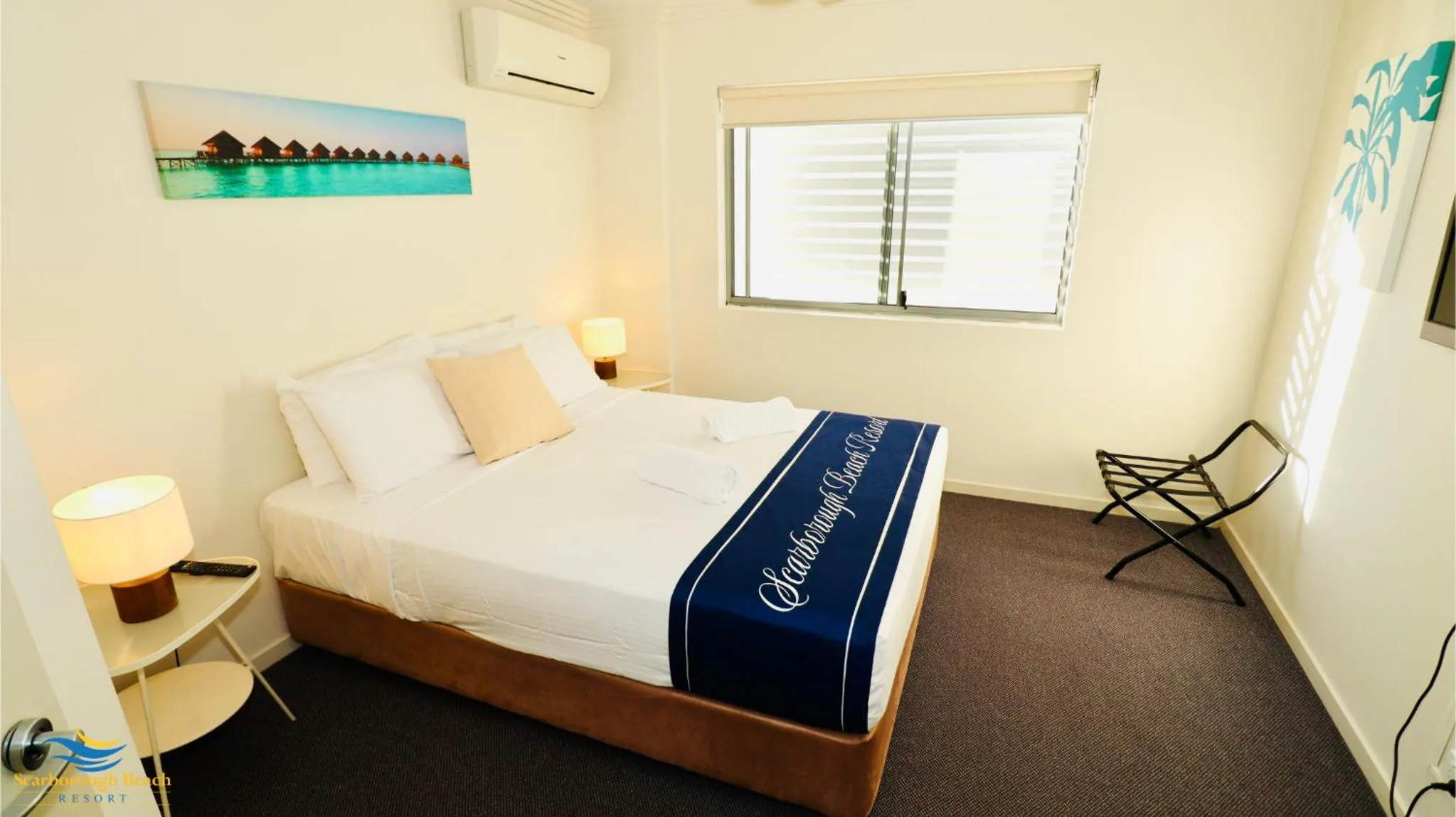 Bed in Scarborough Beach Resort Brisbane