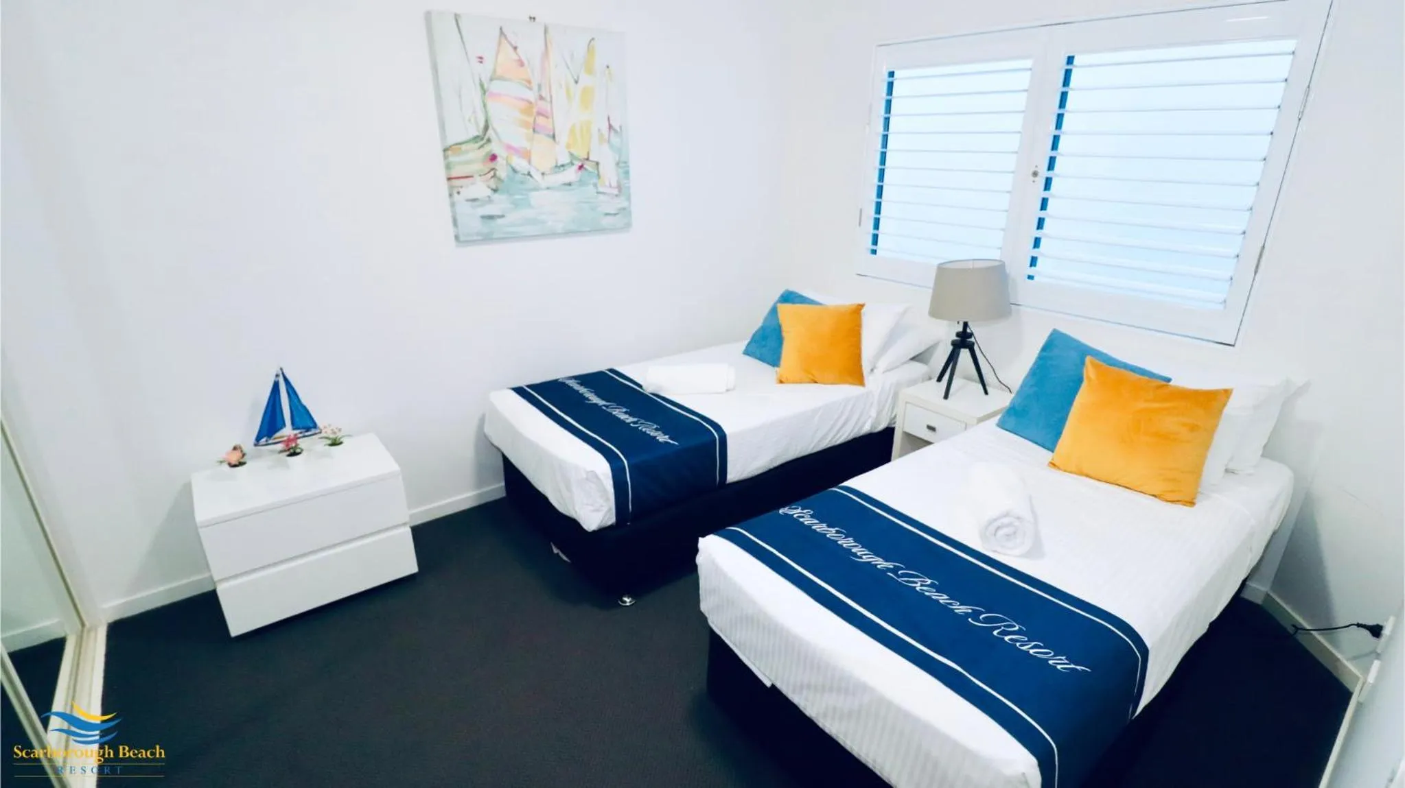Bed in Scarborough Beach Resort Brisbane