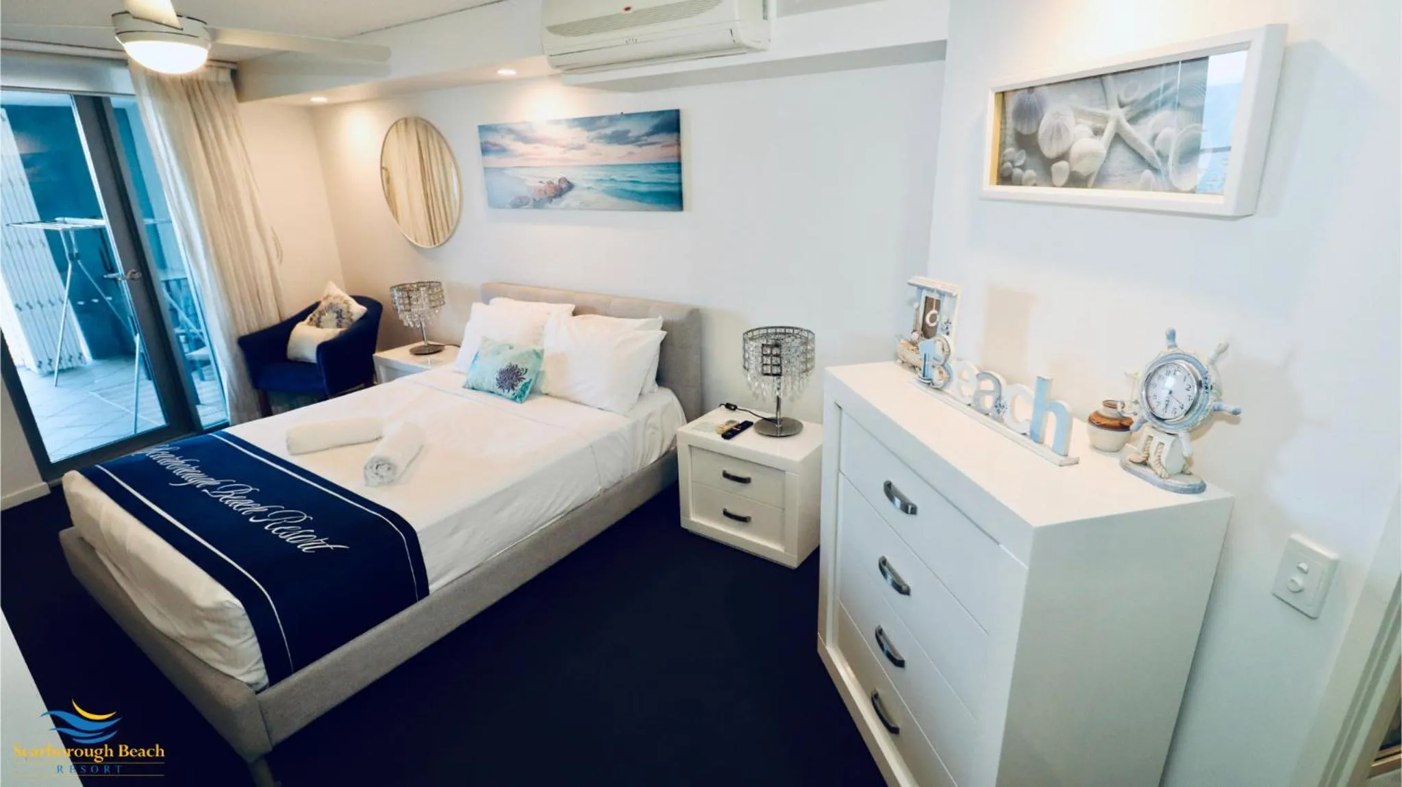 Bed in Scarborough Beach Resort Brisbane