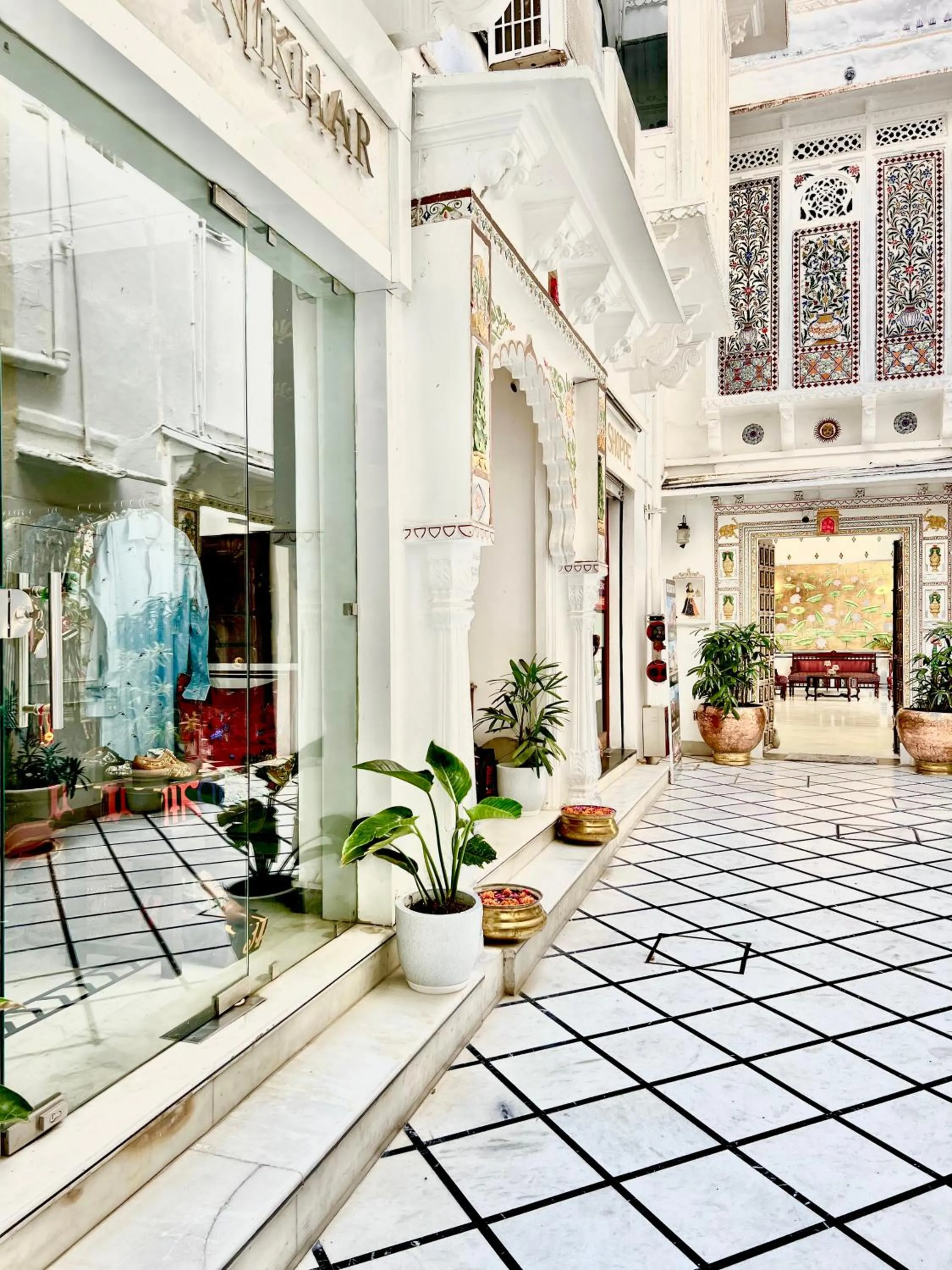 Property building in Jagat Niwas Palace