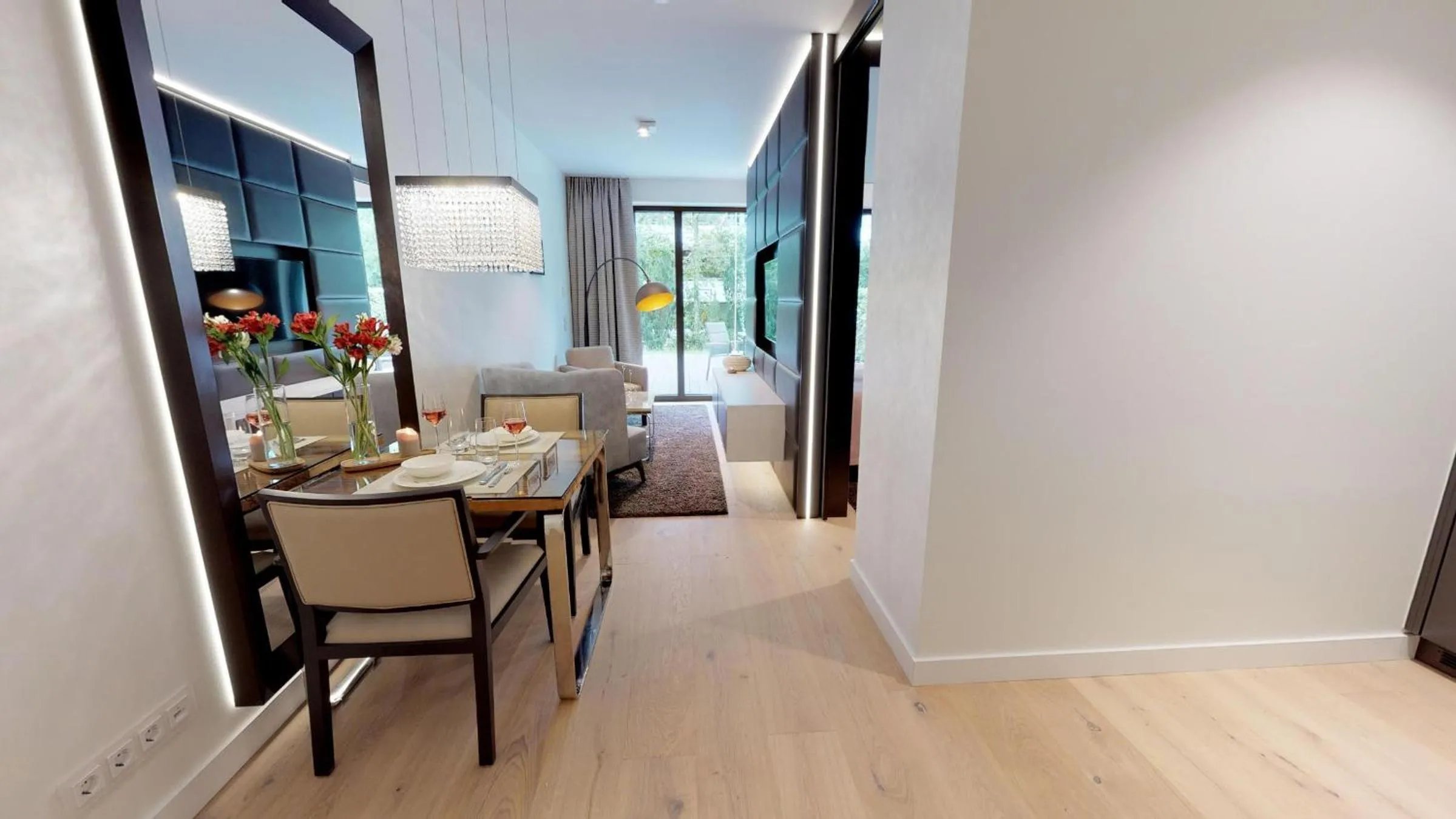 Living room in White Pearl Apartment 0.14