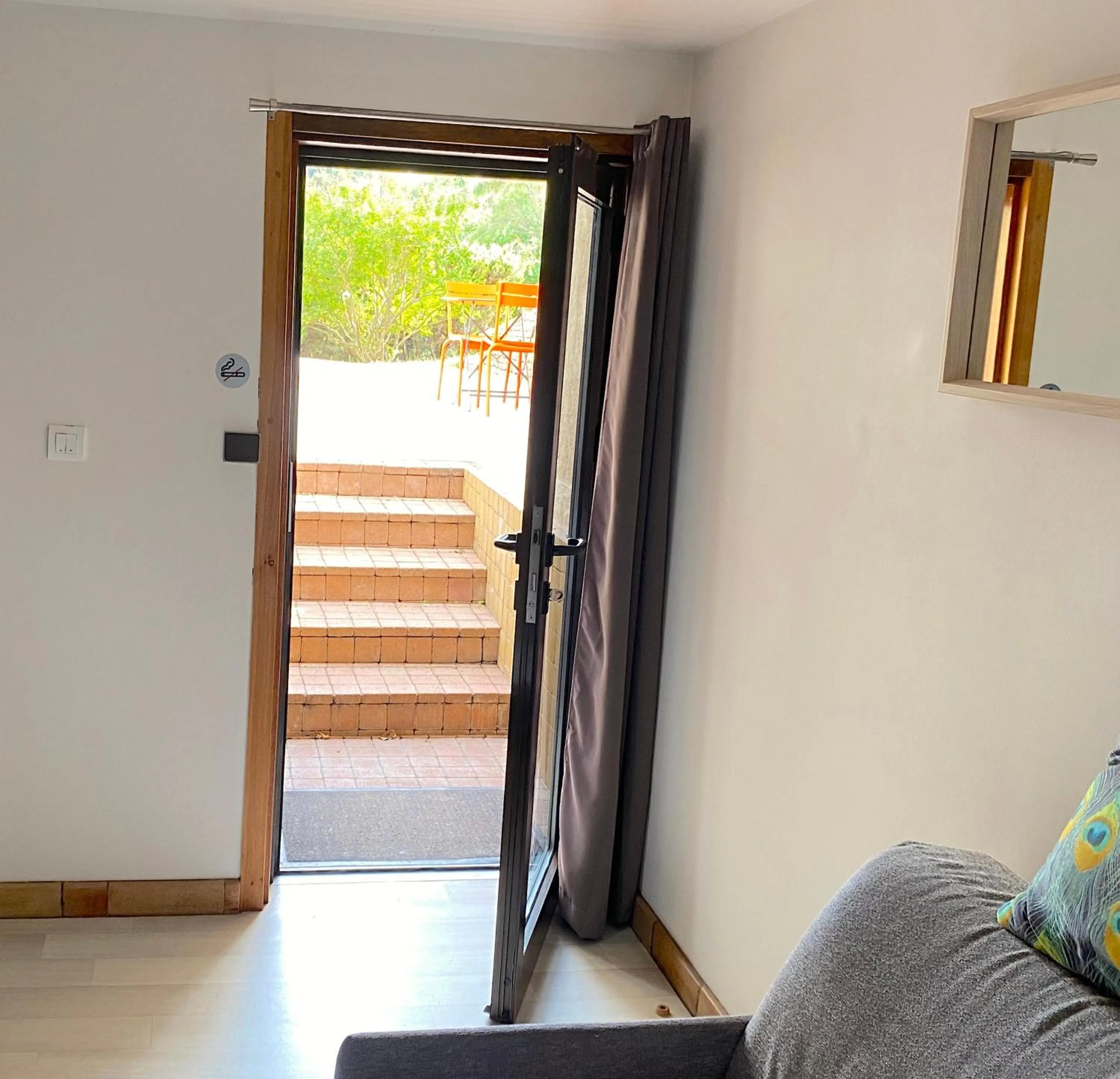 Patio in La Villa du Rhône