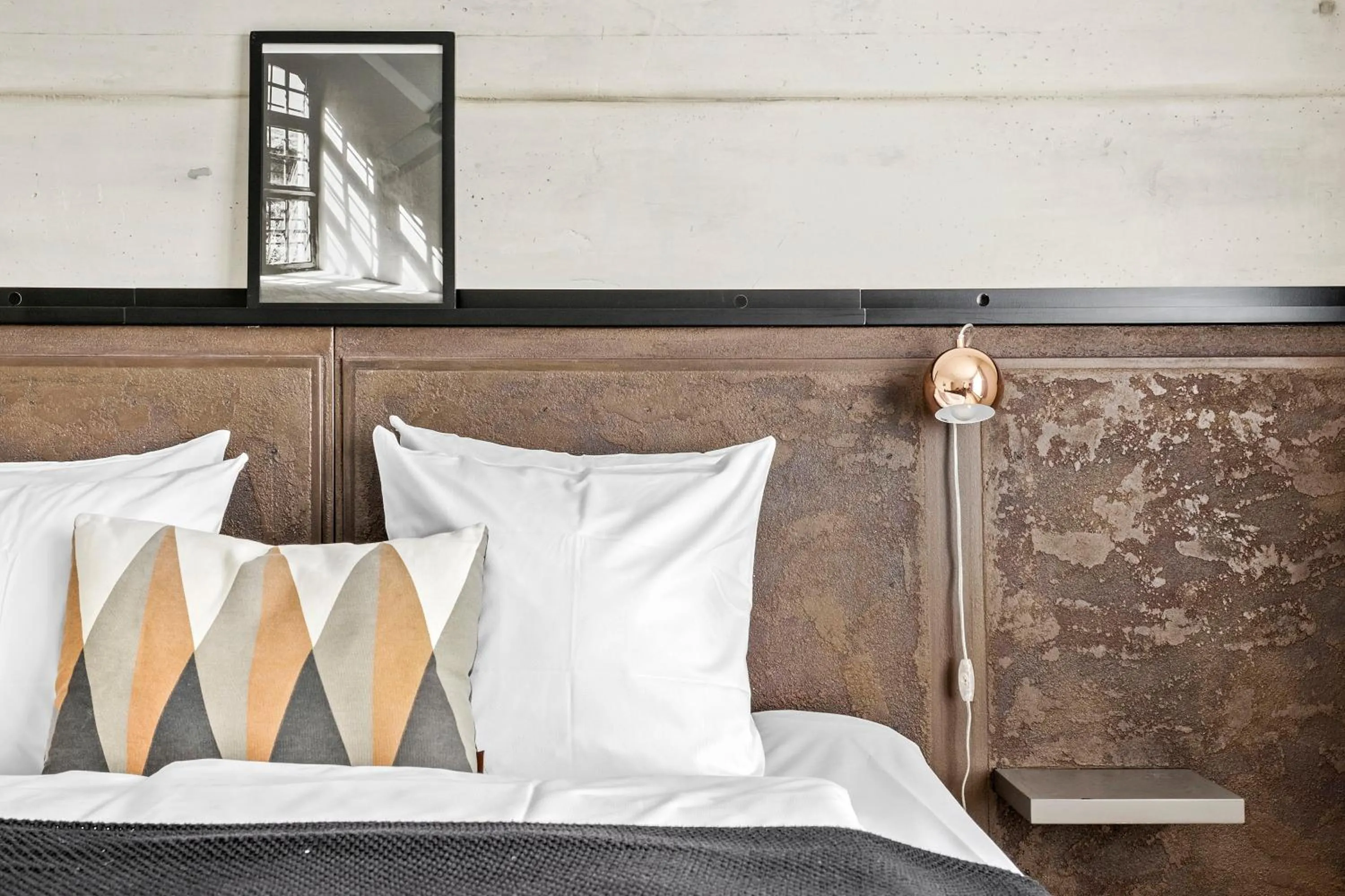 Bed in Best Western Royal Holstebro