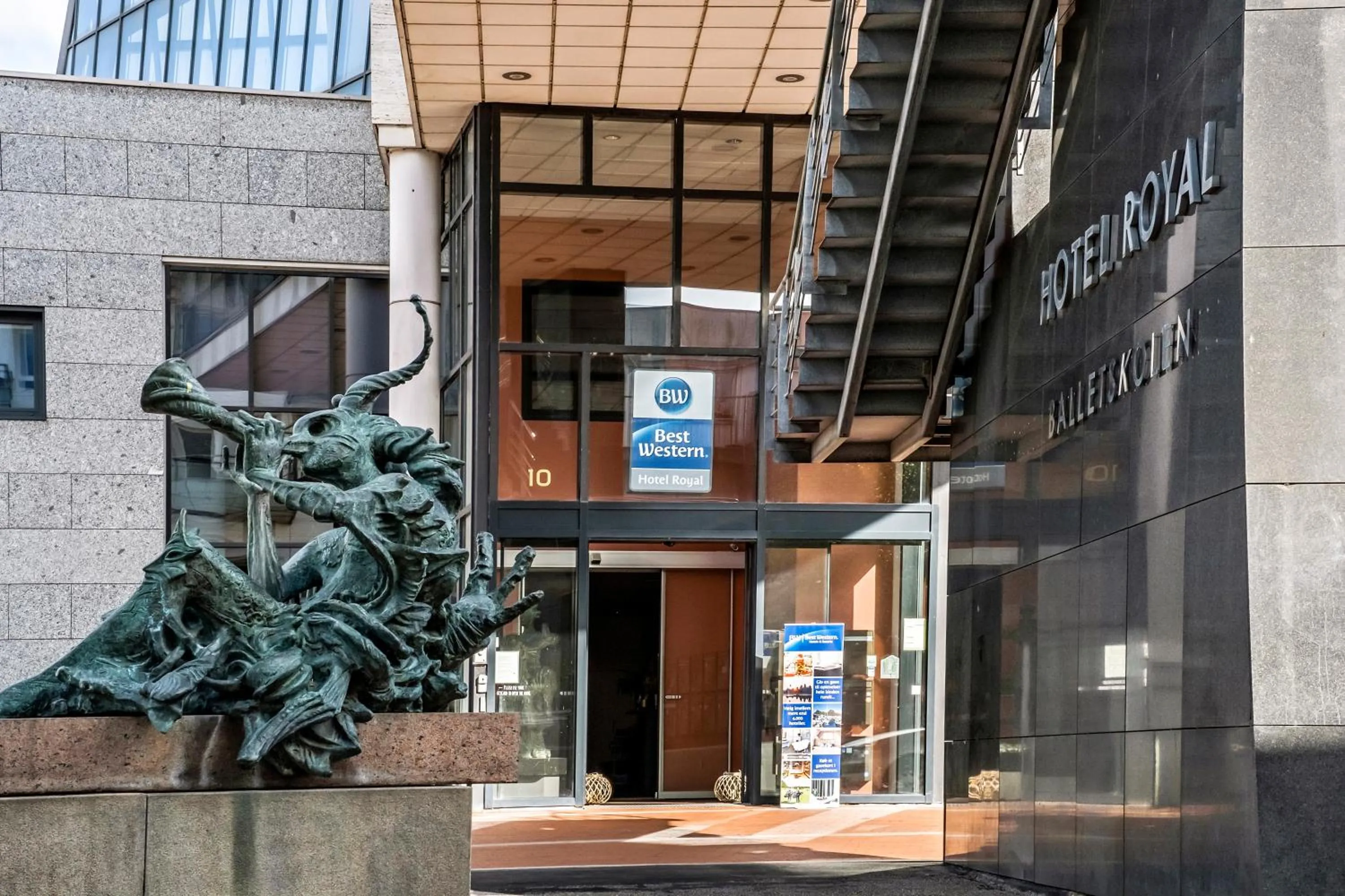 Facade/entrance in Best Western Royal Holstebro