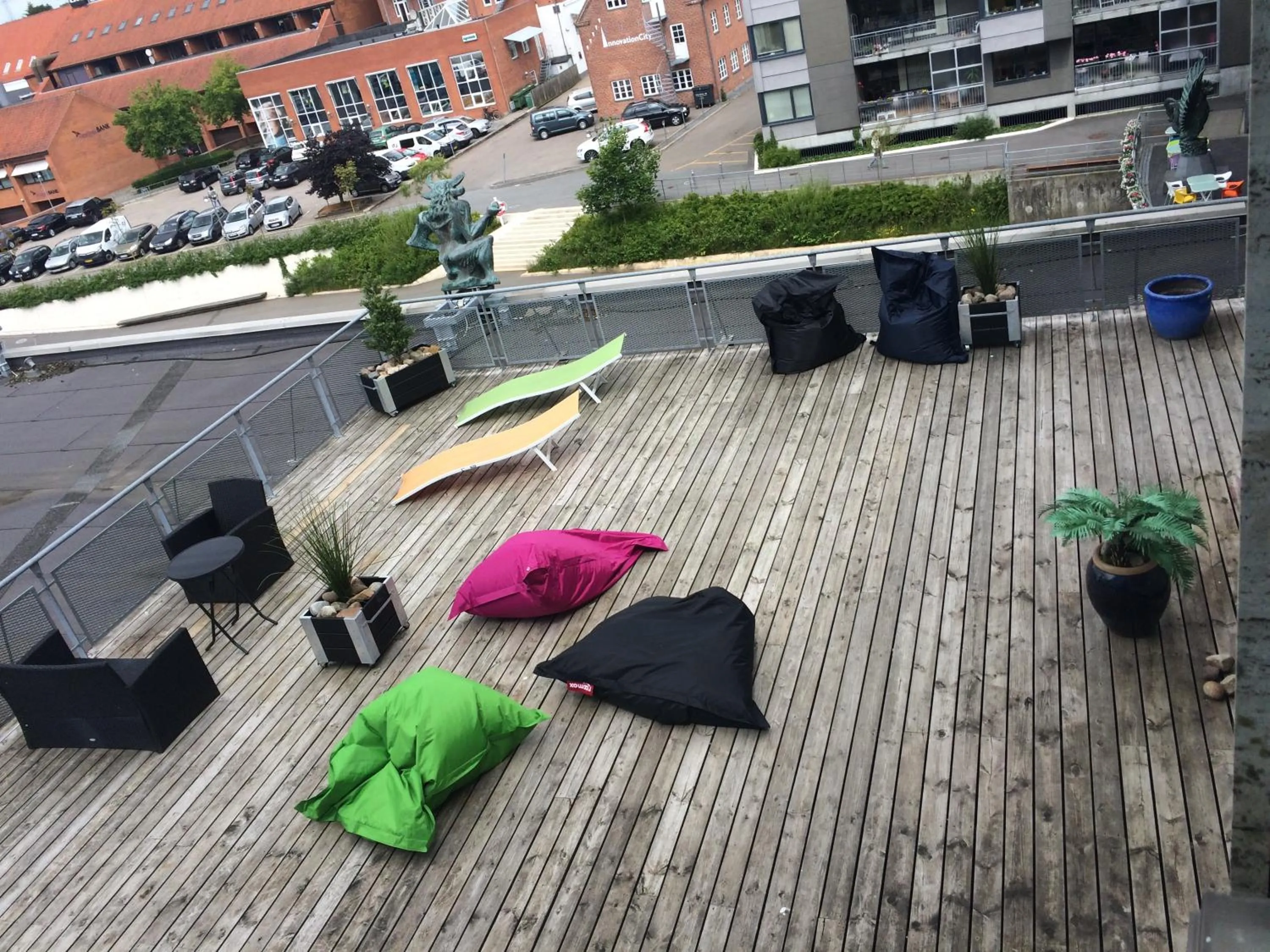 Balcony/Terrace in Best Western Royal Holstebro