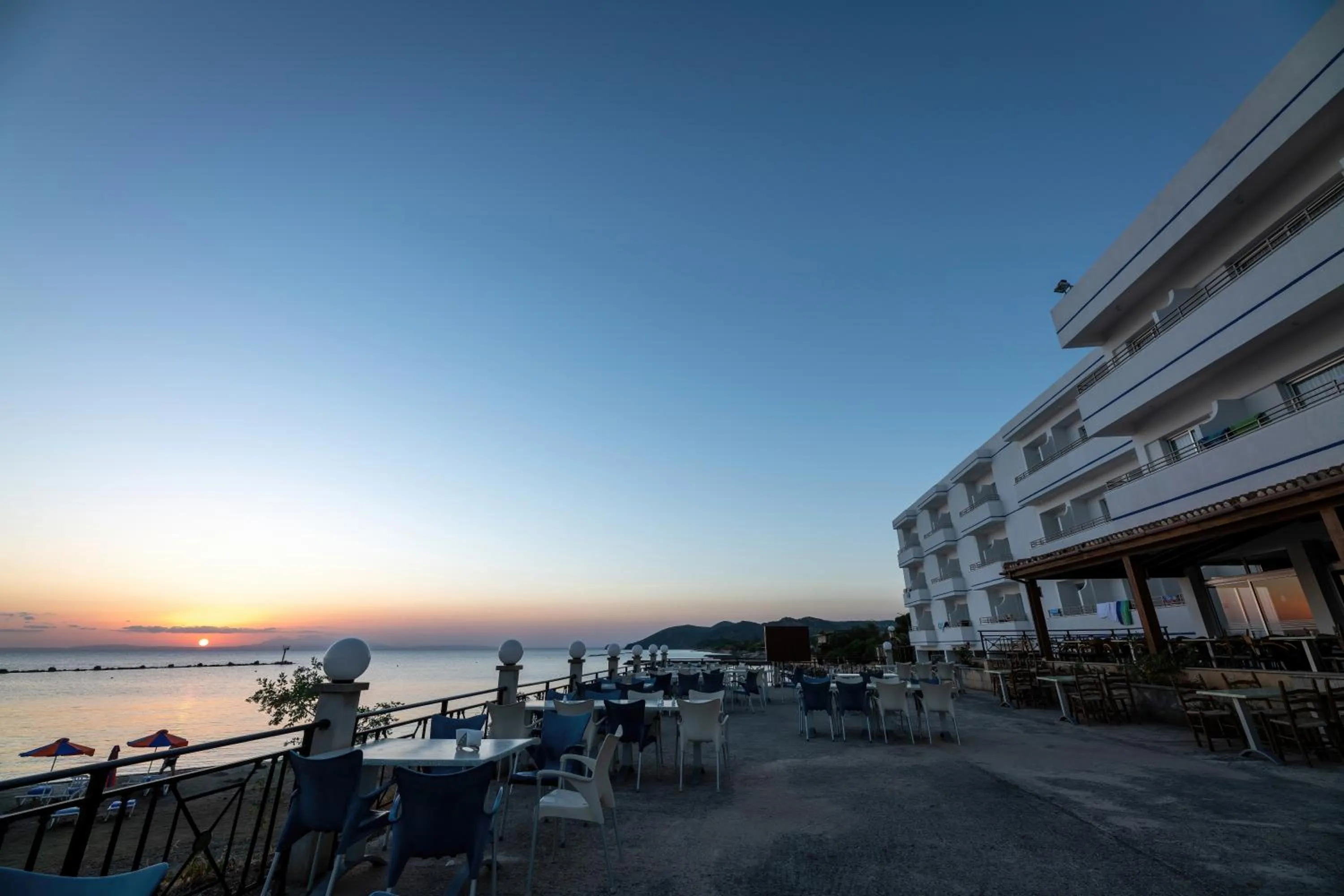 Sunrise in Tylos Beach Hotel