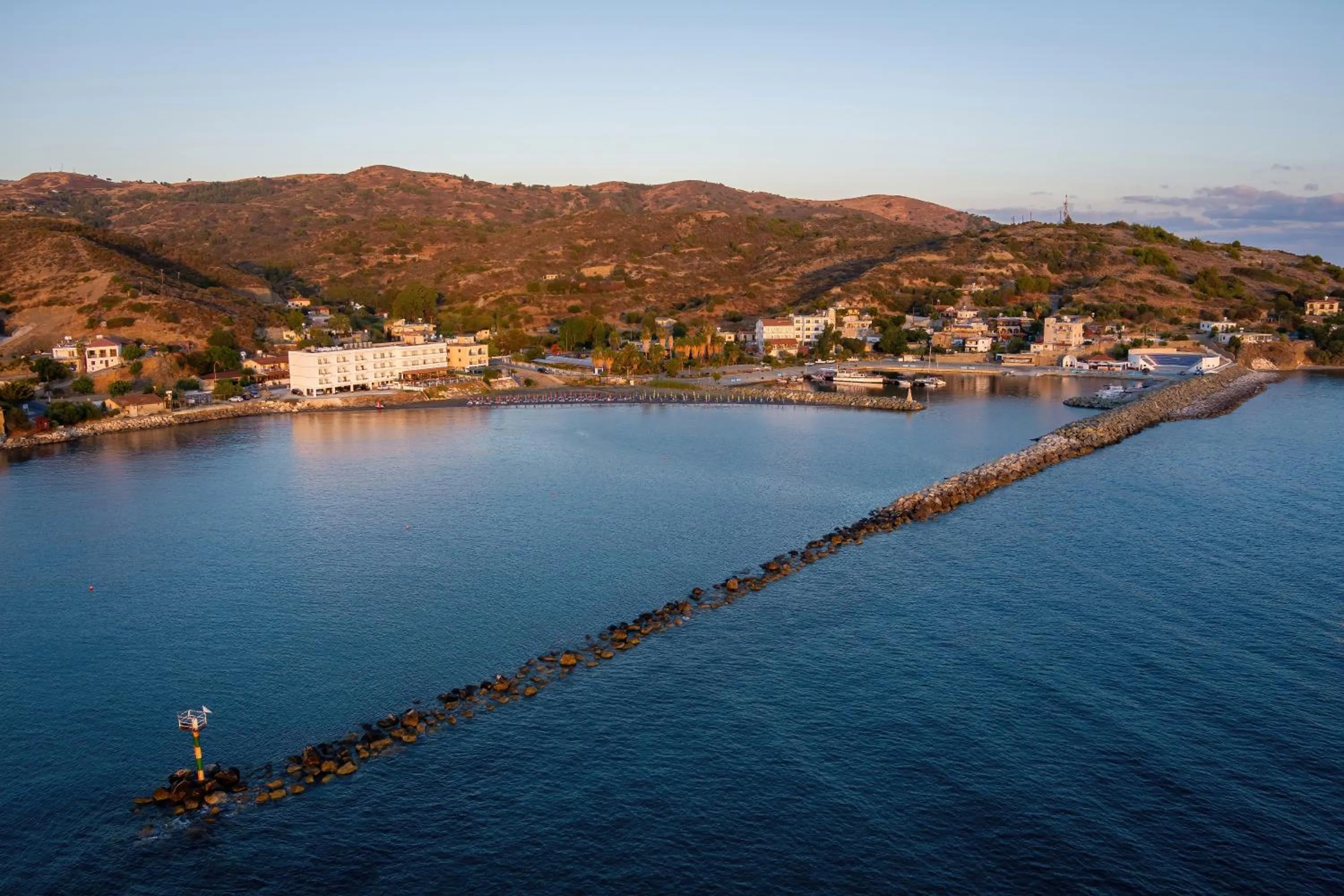 Natural landscape in Tylos Beach Hotel