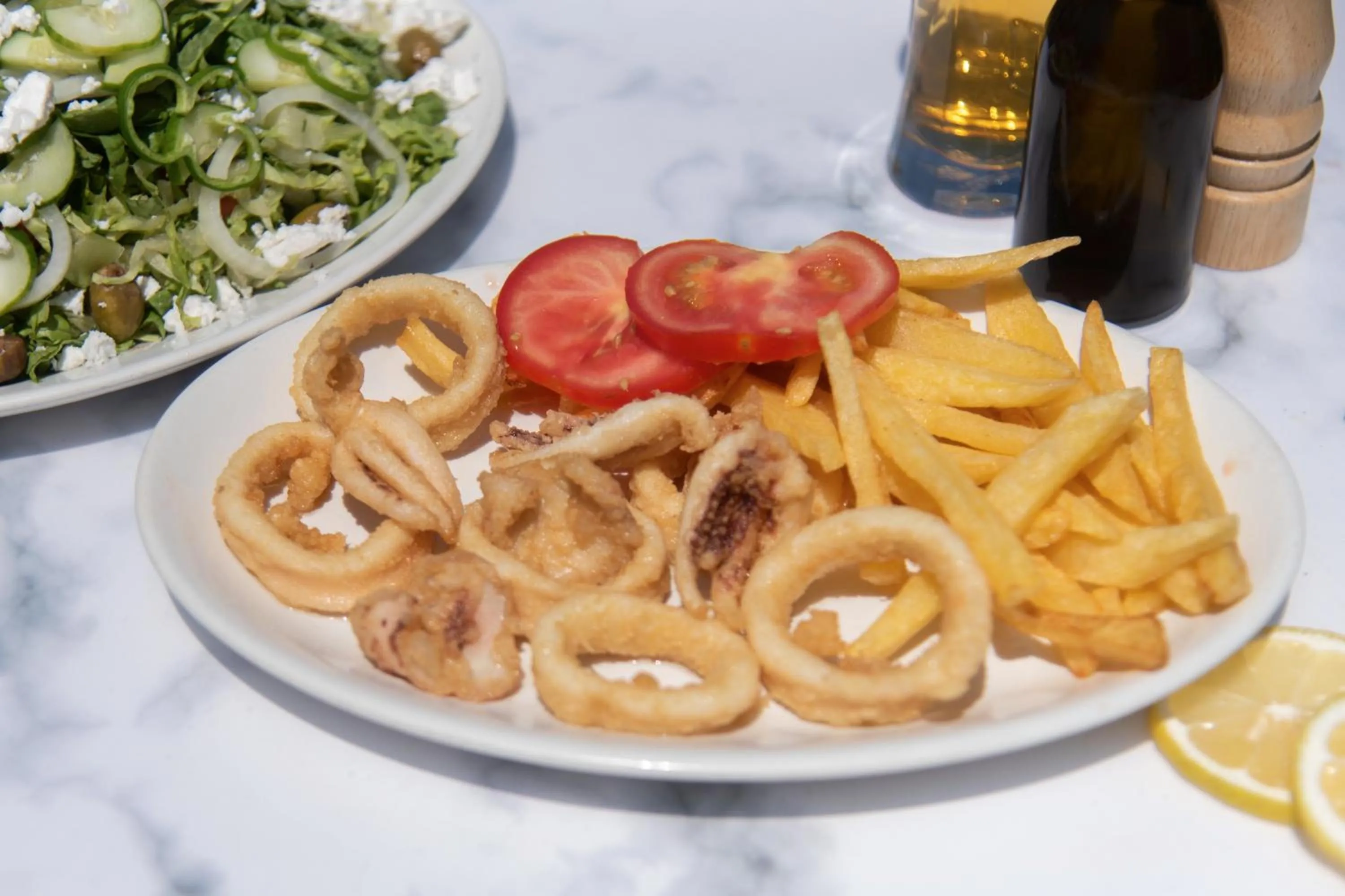 Restaurant/places to eat in Tylos Beach Hotel