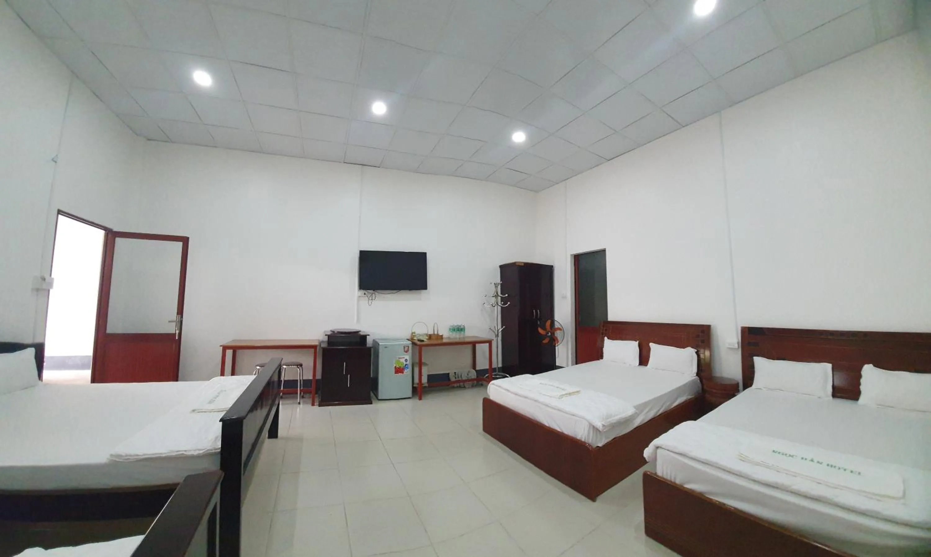 Photo of the whole room, Bed in Khách Sạn Nhà Hàng Ngọc Hân