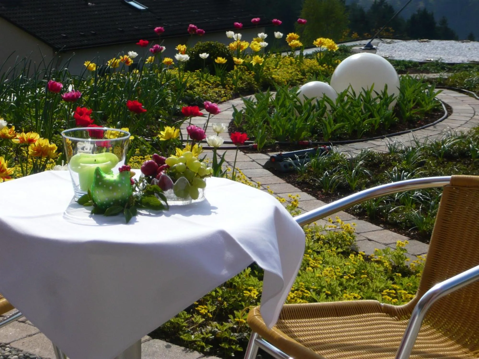 Balcony/Terrace in Hochwald Hotel & Apartment