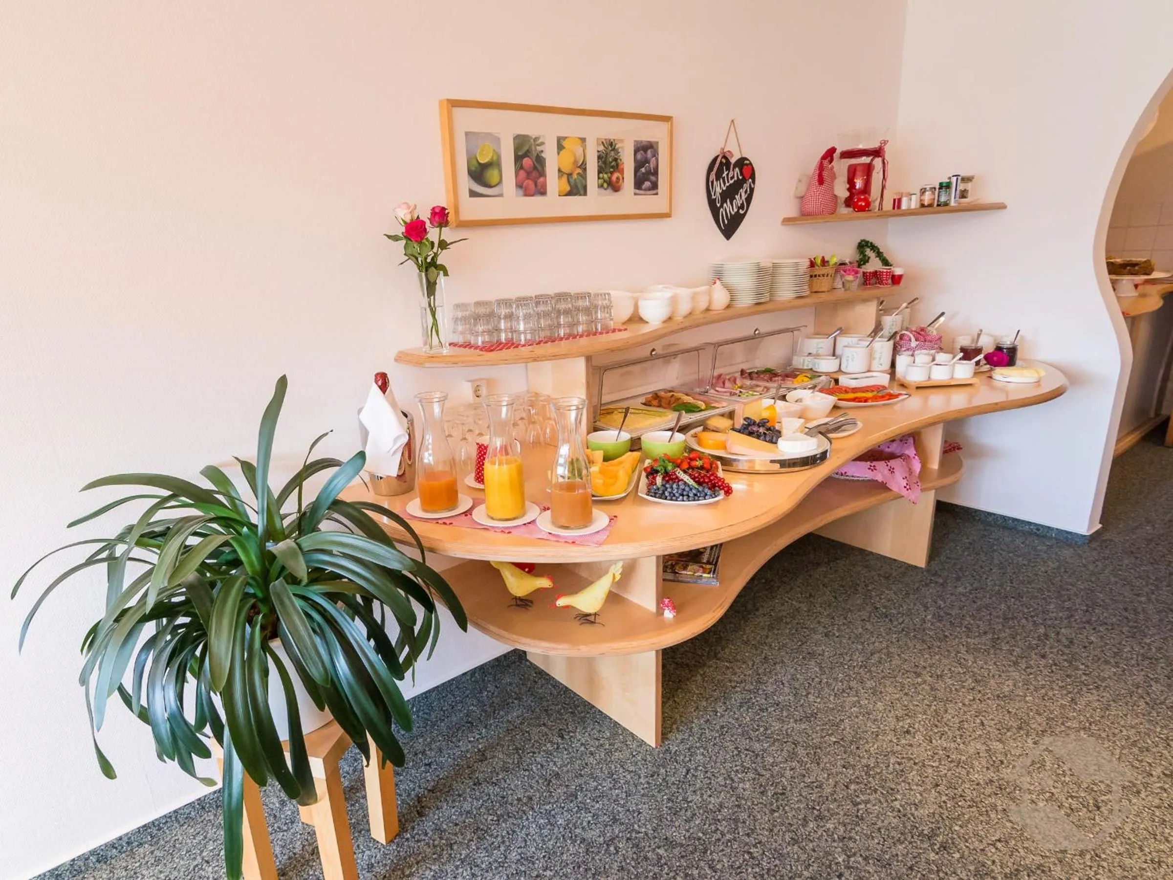 Continental breakfast in Hochwald Hotel & Apartment