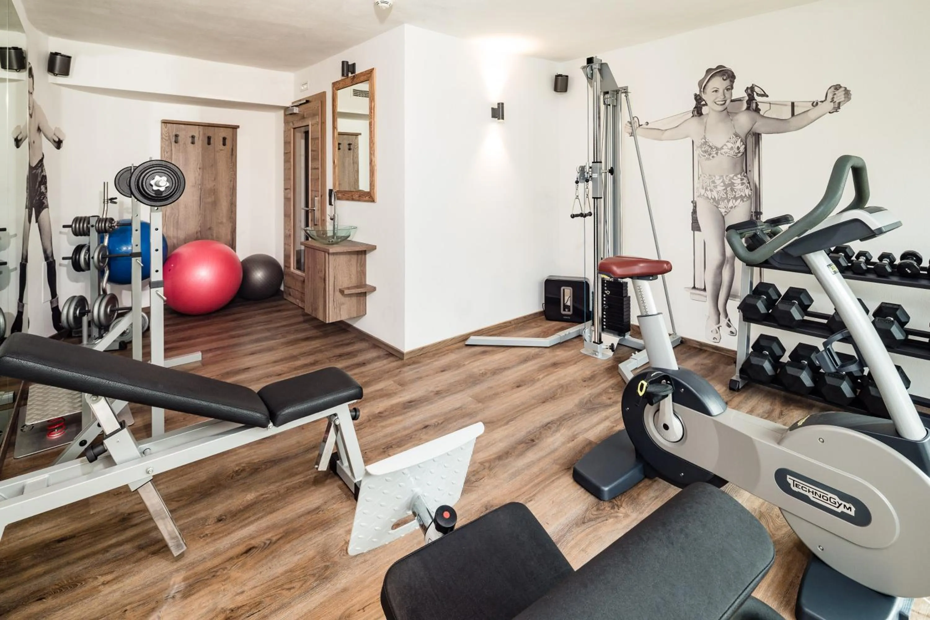 Fitness centre/facilities in ArtHotel Anterleghes - Gardenahotels