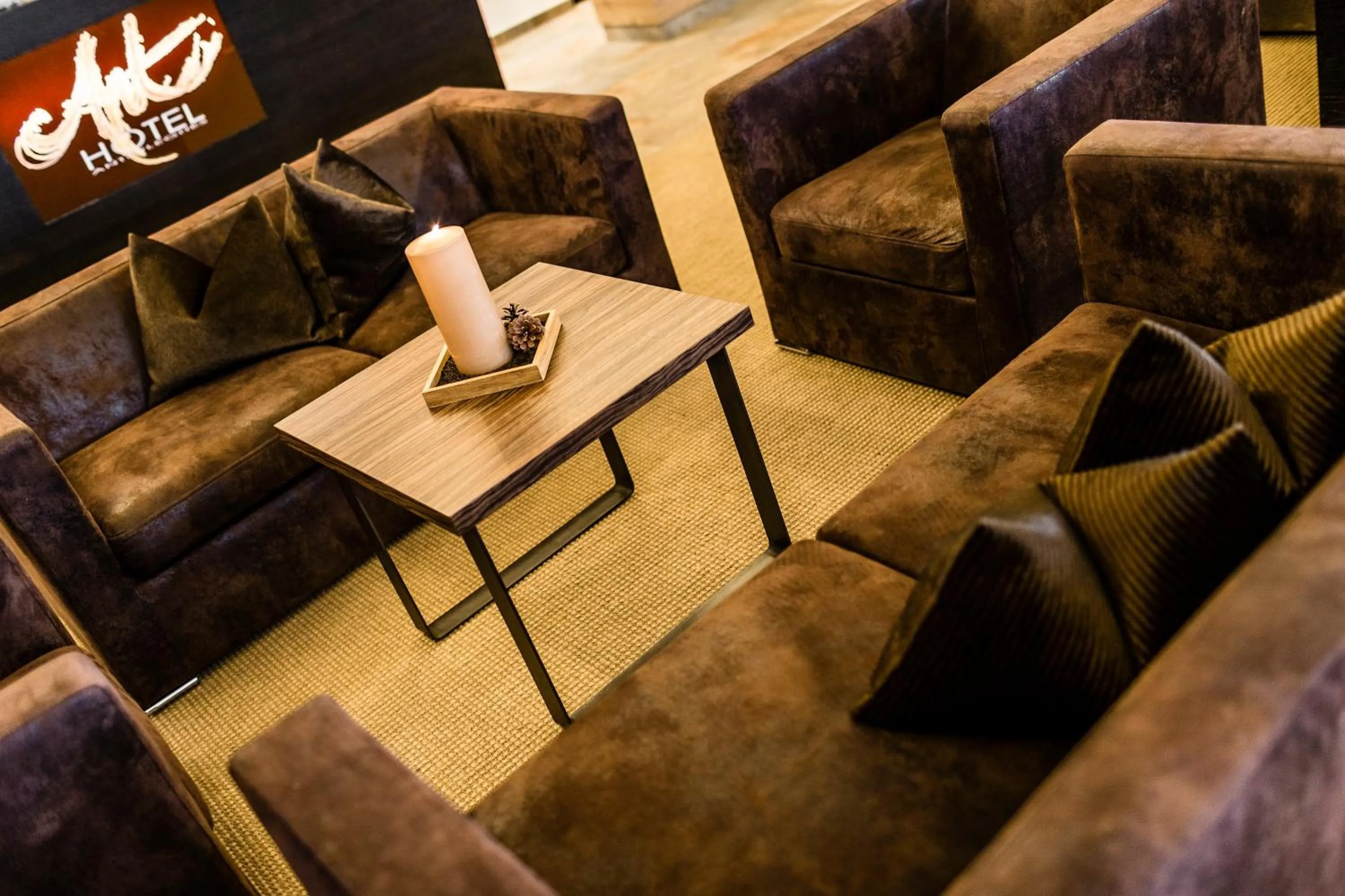 Lounge or bar in ArtHotel Anterleghes - Gardenahotels