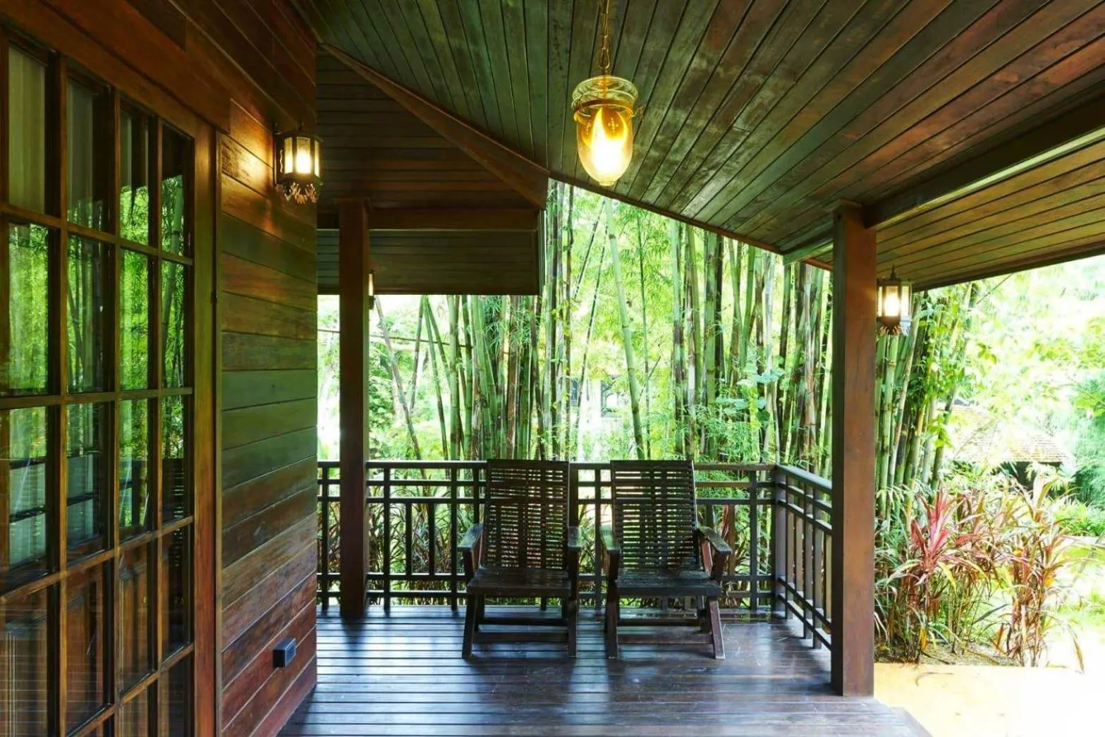 Balcony/Terrace in คุ้มสะเมิง-Samoeng Center