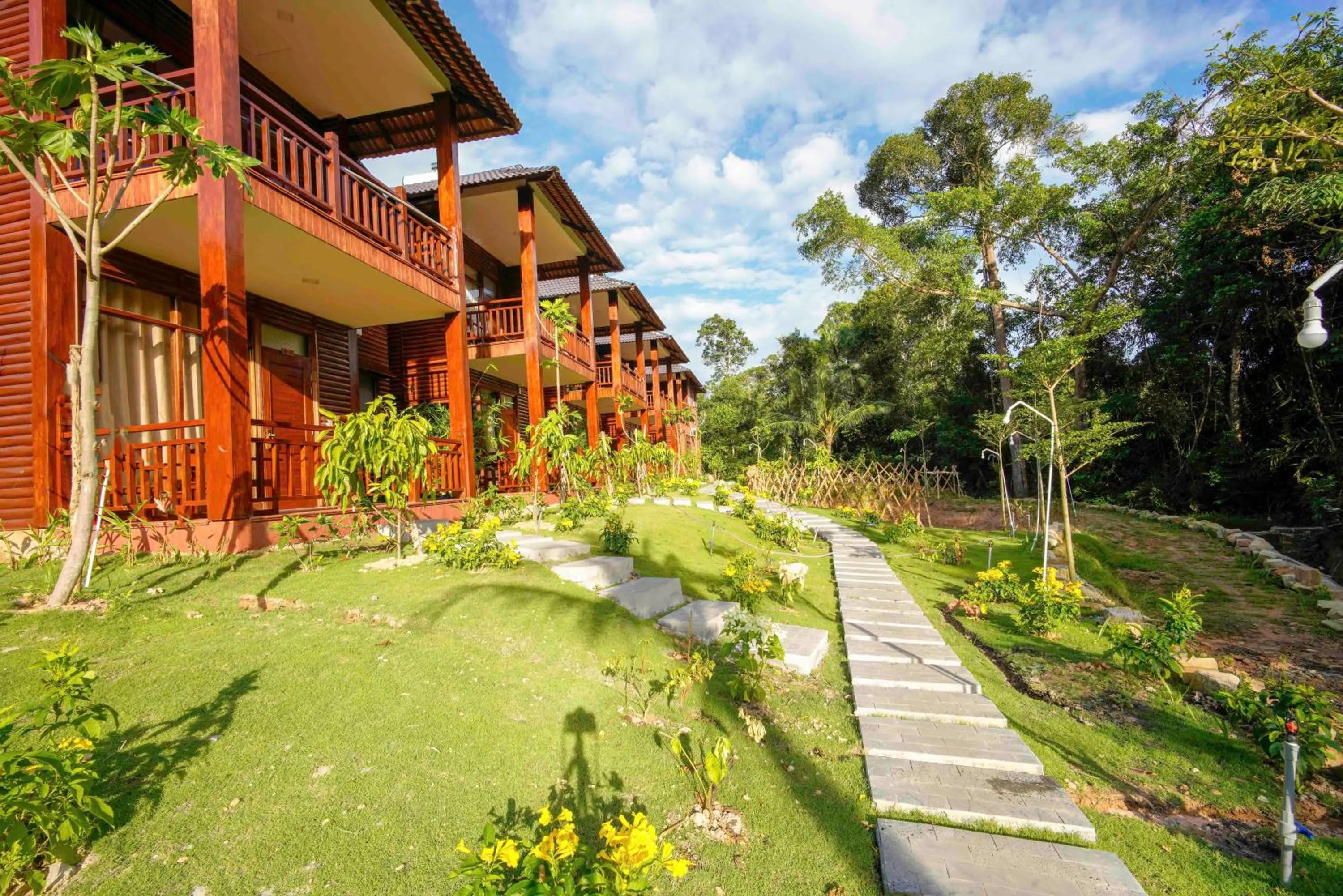 Patio in Phu Quoc Bambusa Resort