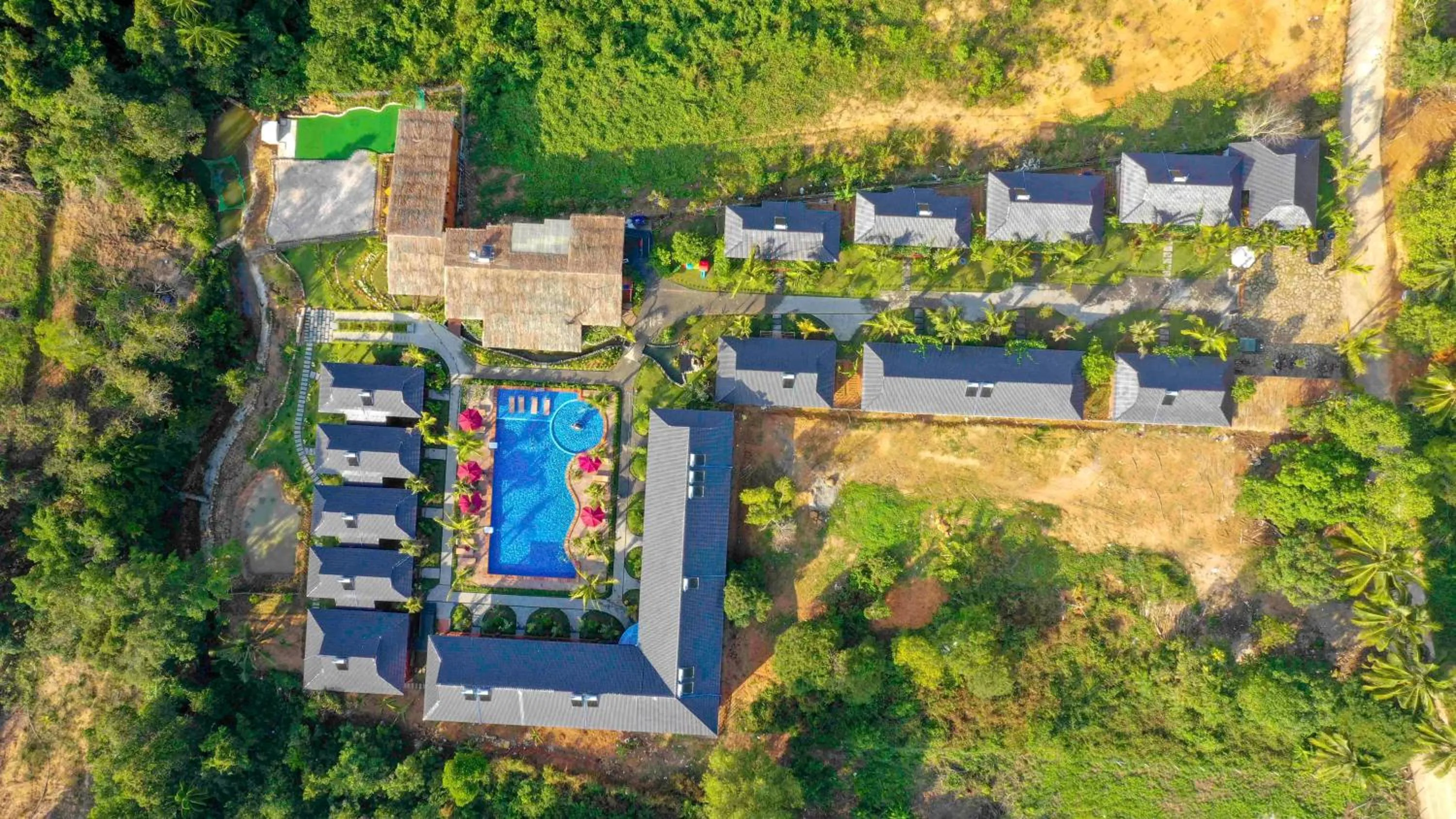 Property building in Phu Quoc Bambusa Resort