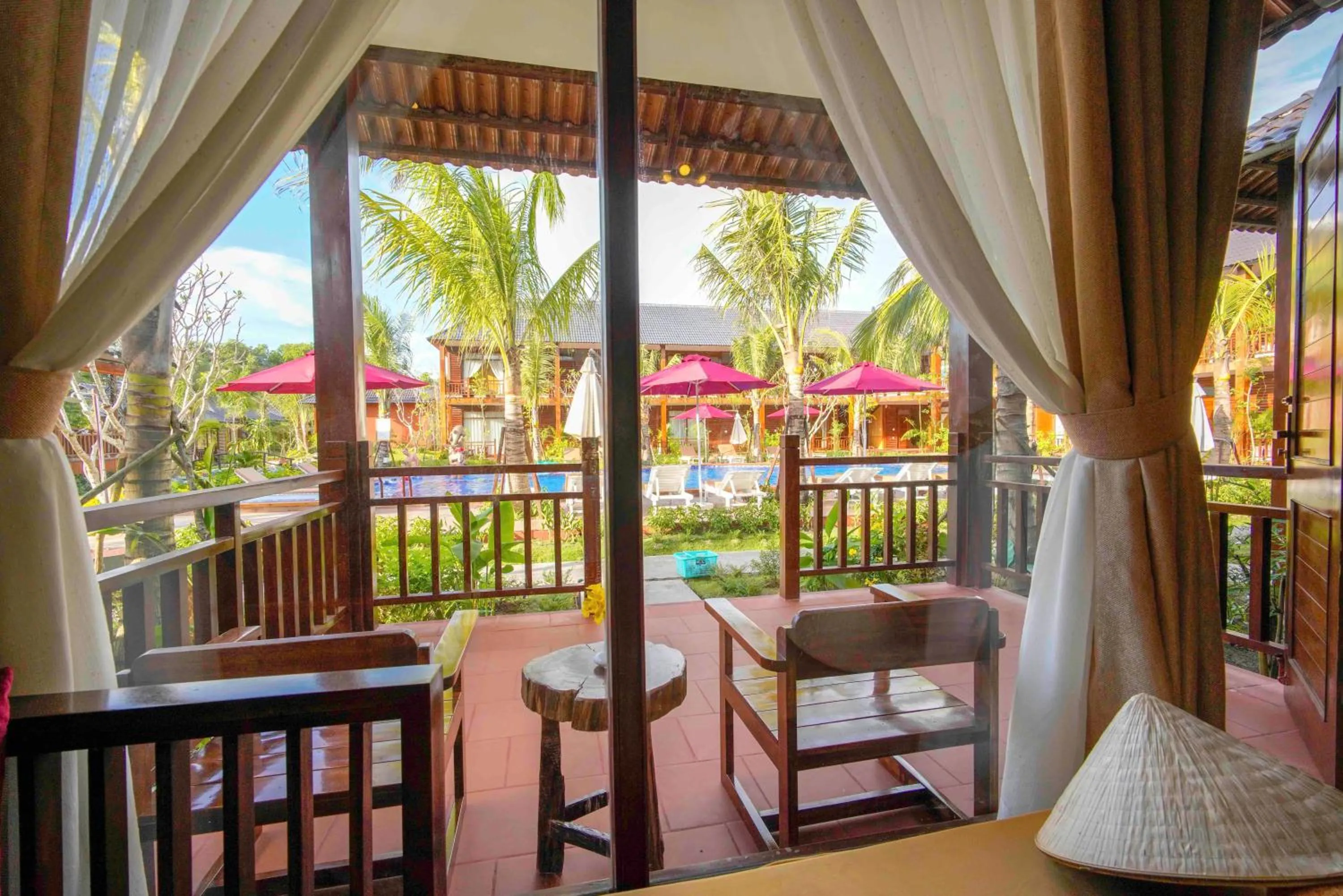 Balcony/Terrace in Phu Quoc Bambusa Resort