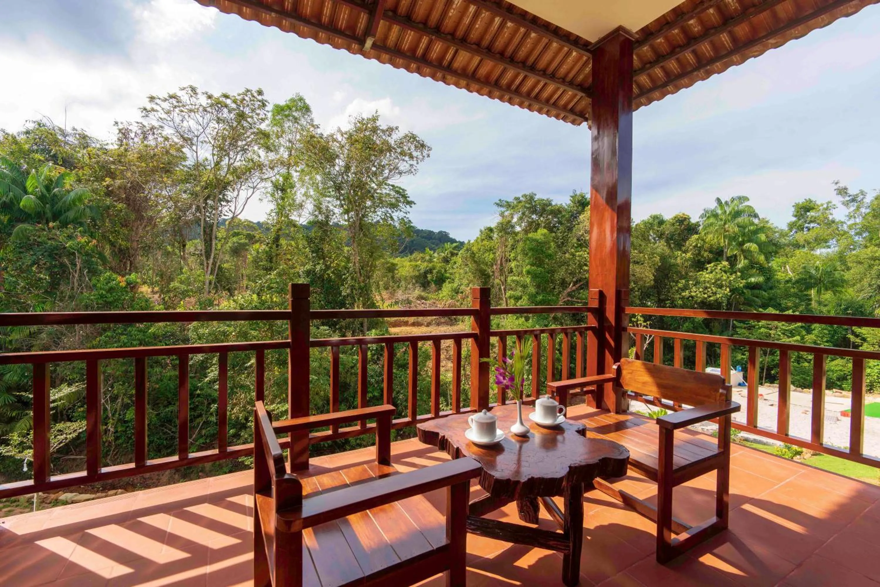 Balcony/Terrace in Phu Quoc Bambusa Resort
