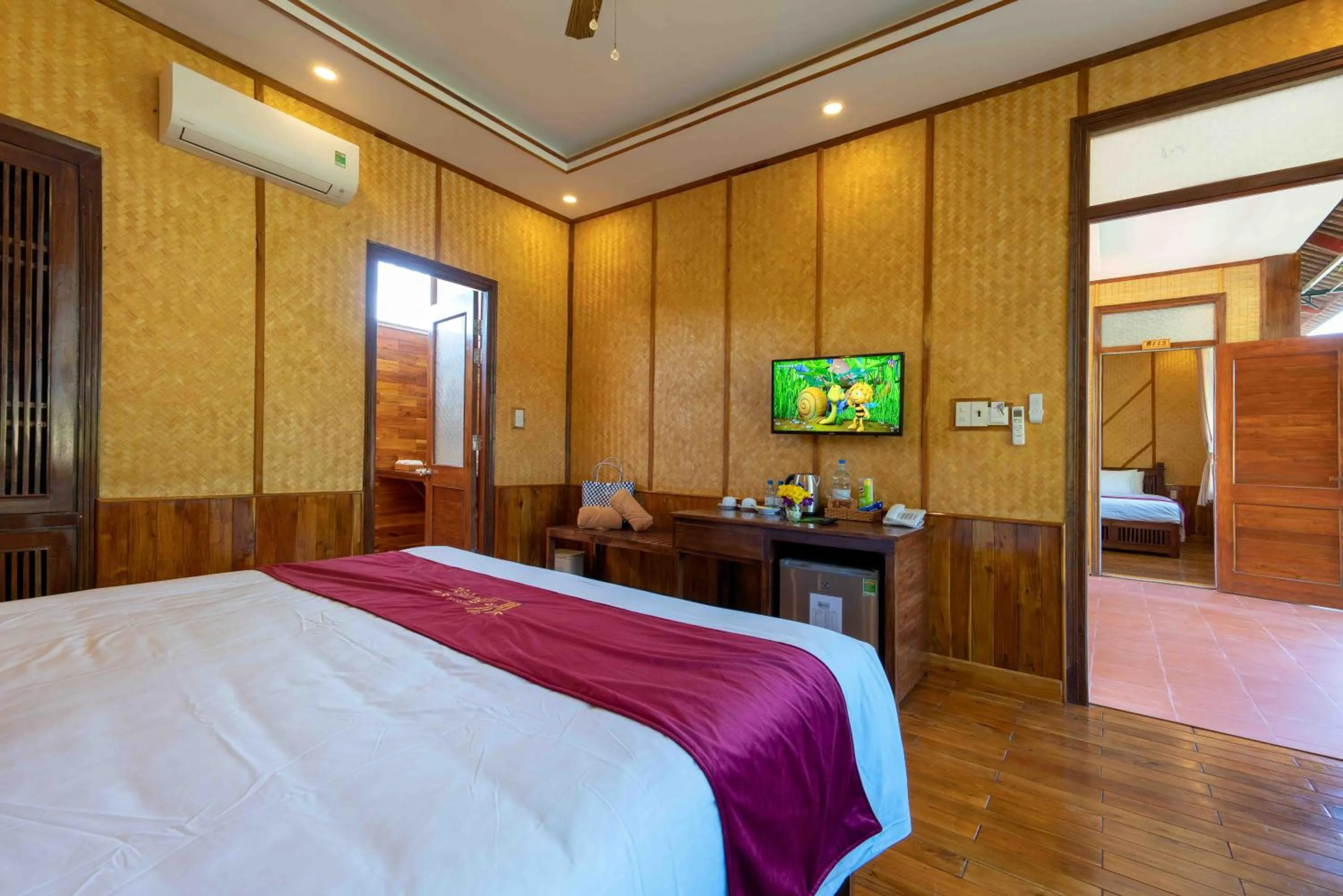 Bedroom, Bed in Phu Quoc Bambusa Resort