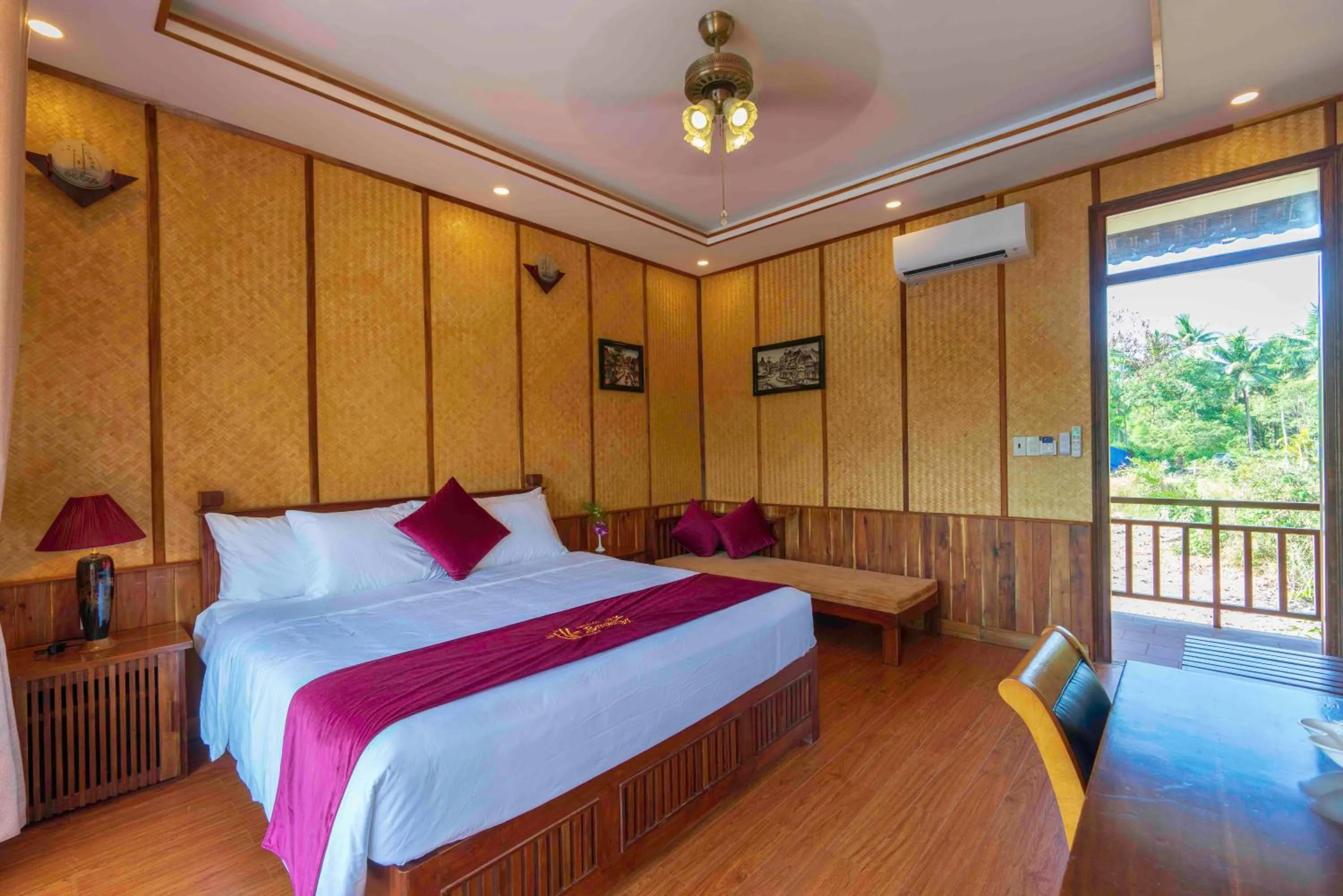 Bedroom, Bed in Phu Quoc Bambusa Resort