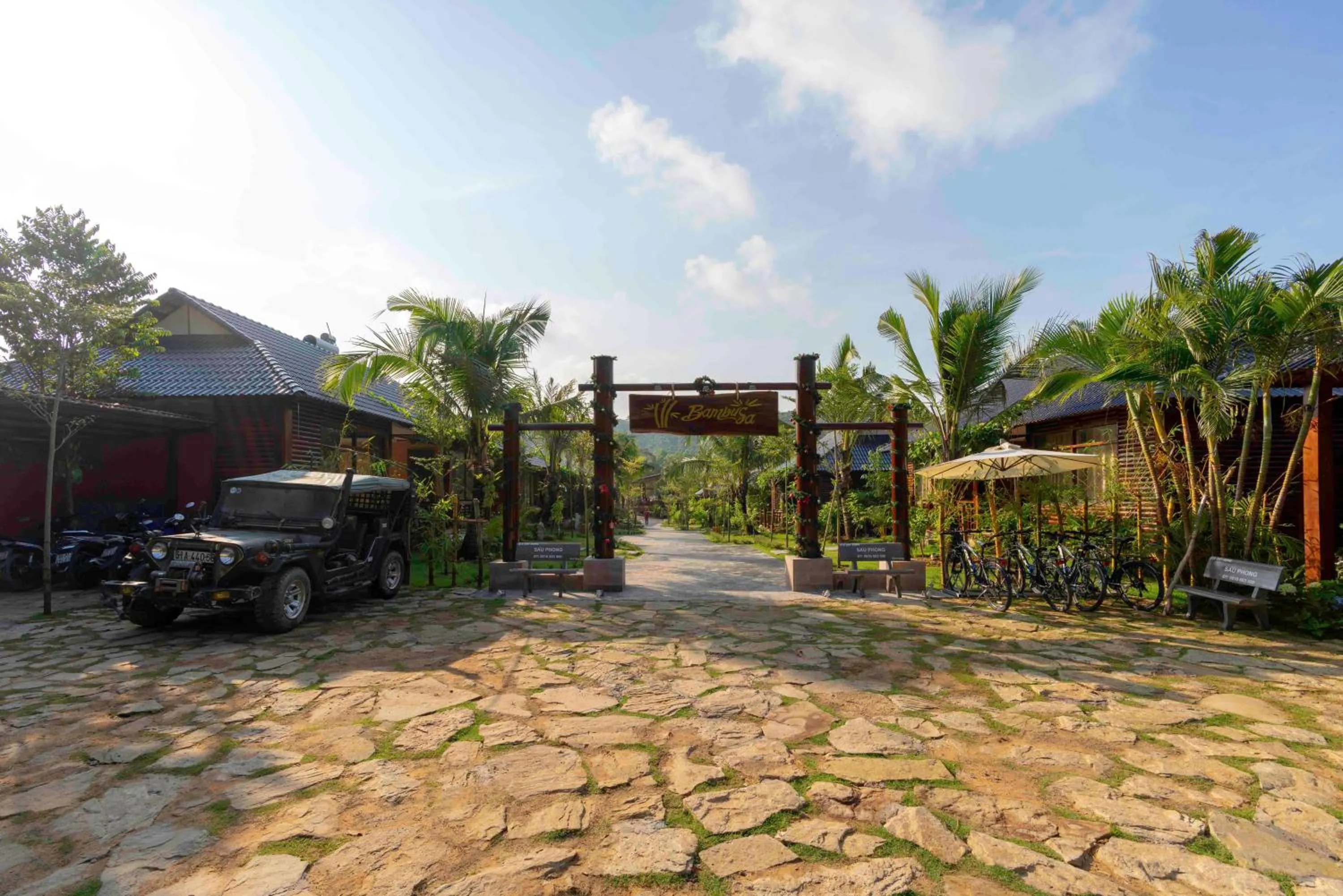 Facade/entrance in Phu Quoc Bambusa Resort