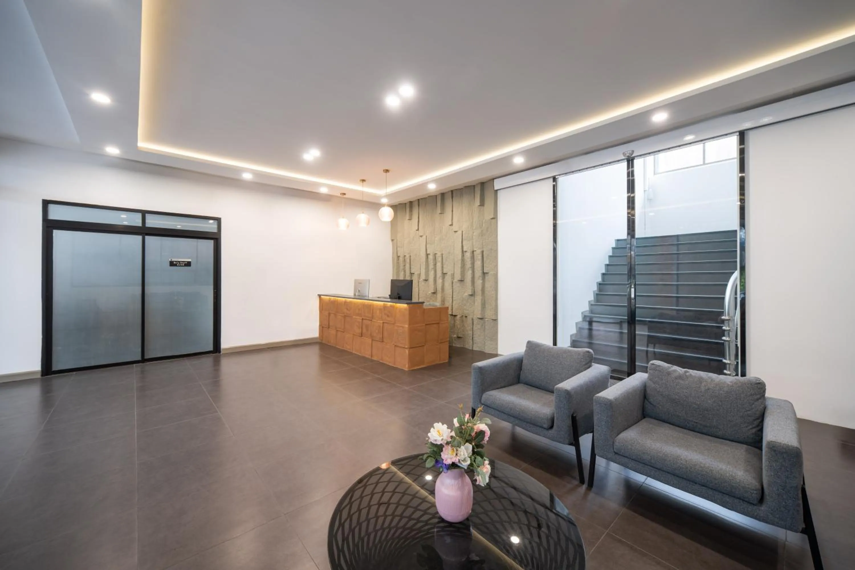 Lobby or reception in Moca Hotel