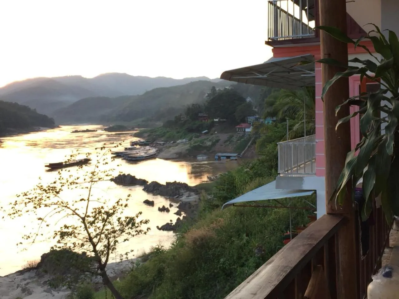 River view in Villa Mekong Guesthouse