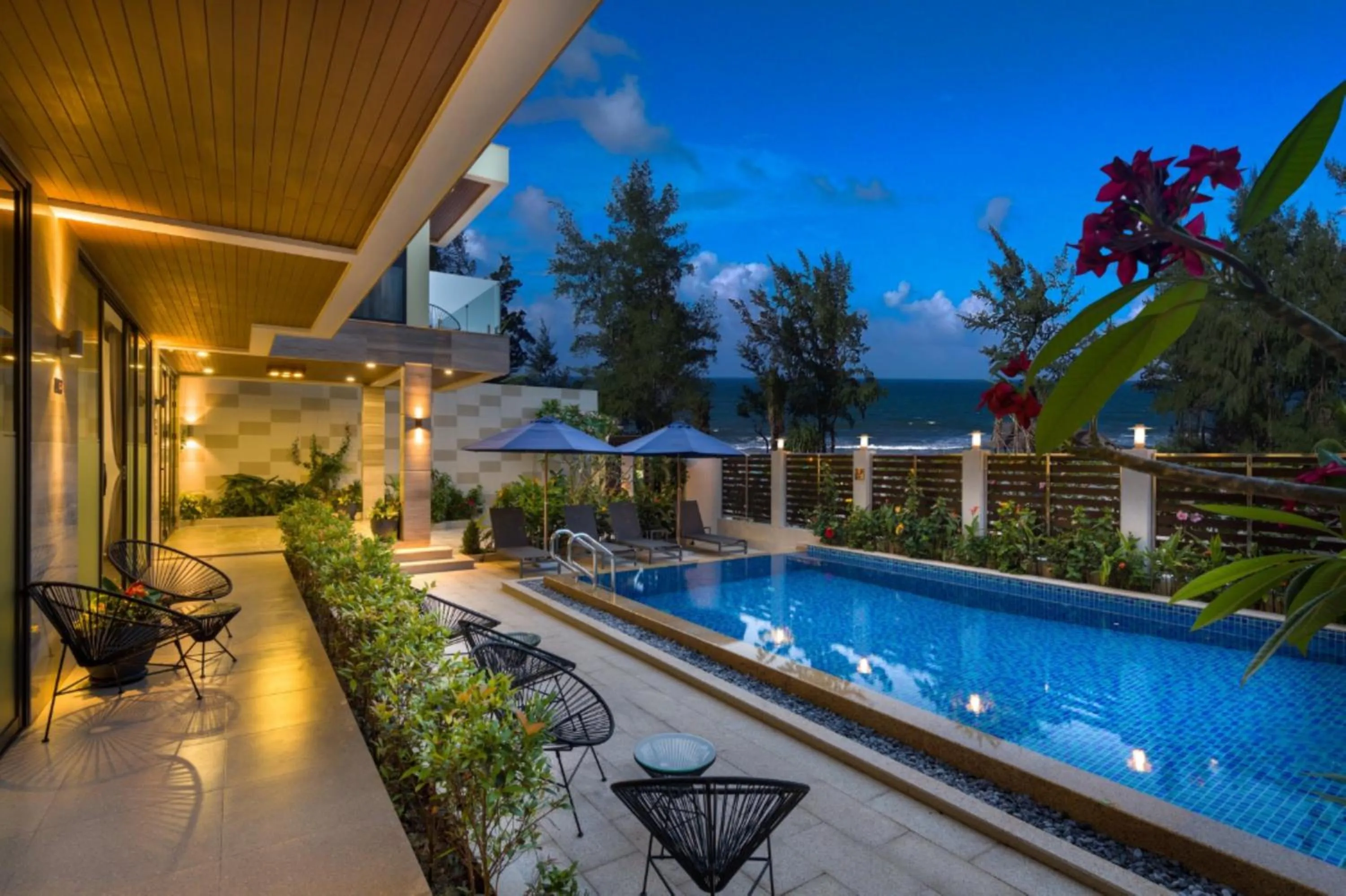 Swimming pool in Beach Haven Suites Hội An Apartment