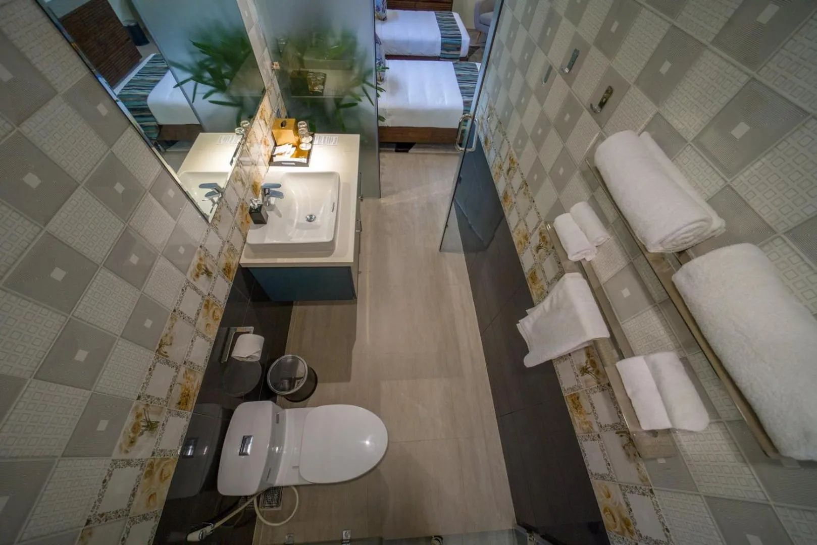 Shower in Beach Haven Suites Hội An Apartment