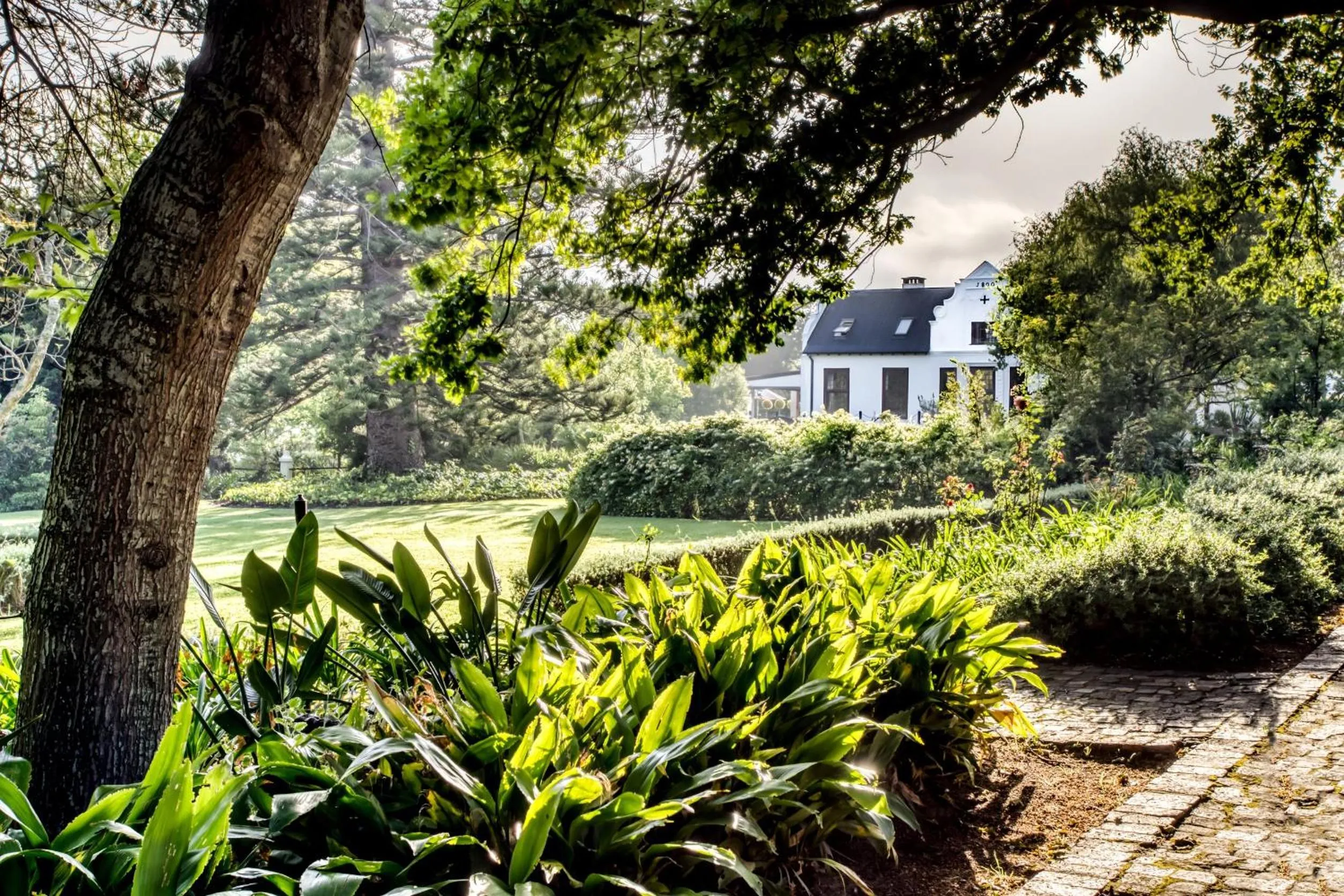 Garden in Vredenburg Manor House