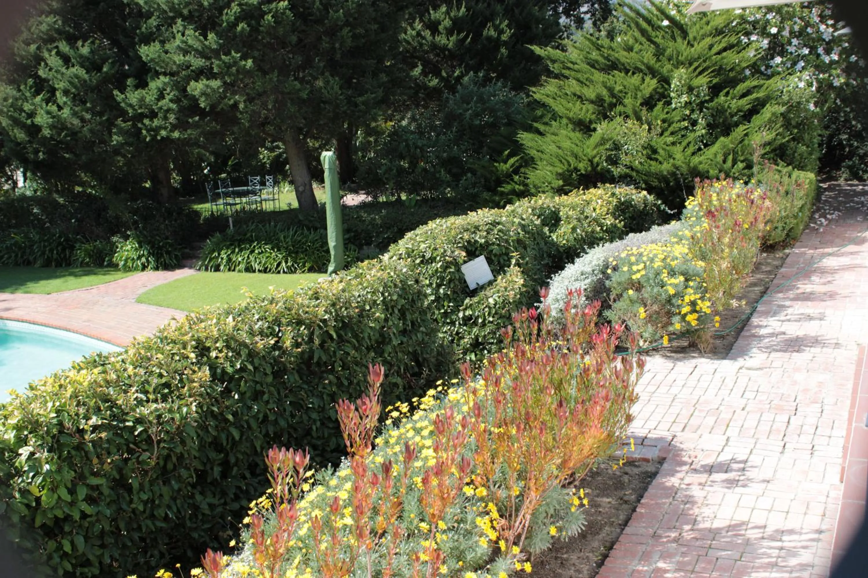 Garden in Vredenburg Manor House