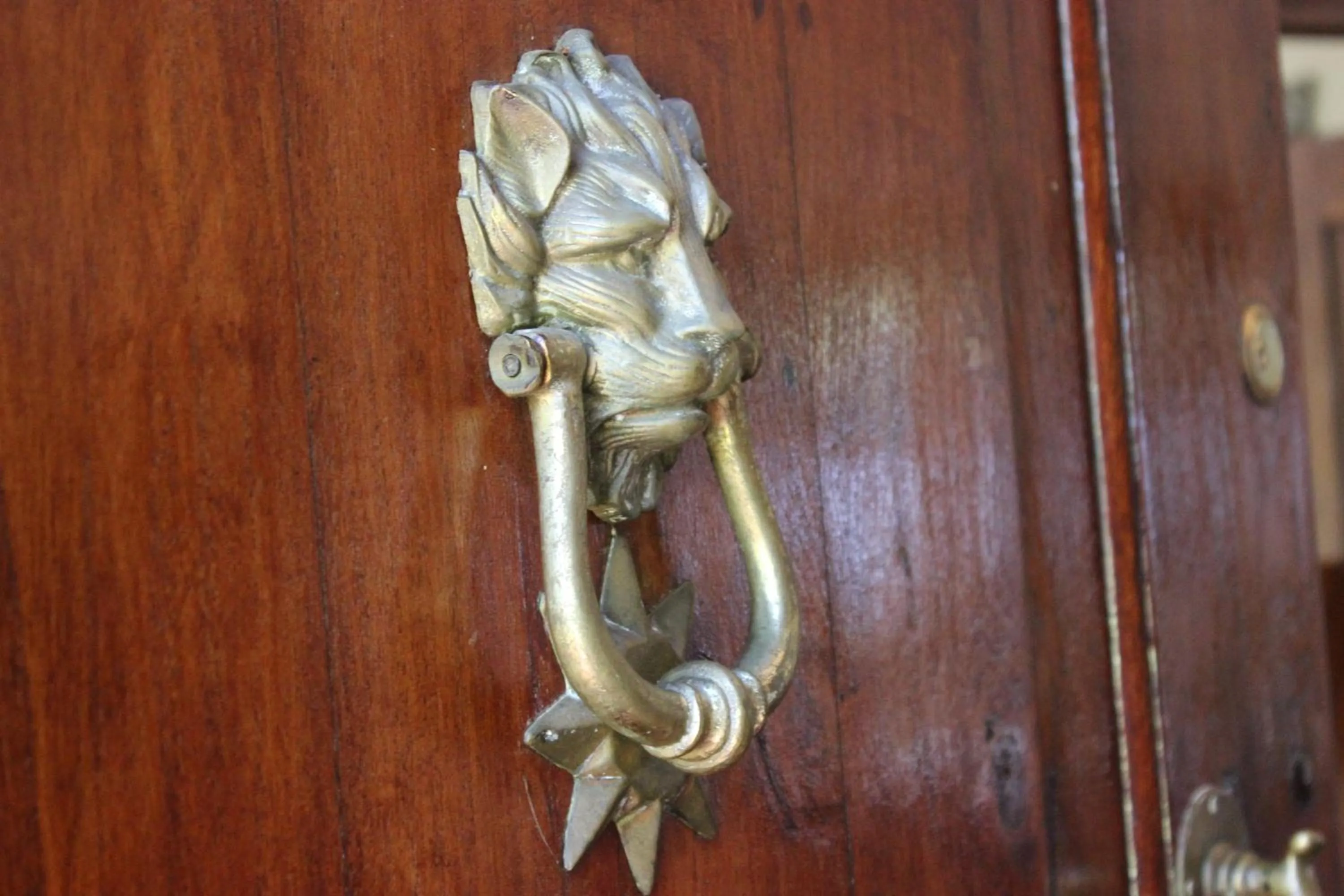 Decorative detail in Vredenburg Manor House