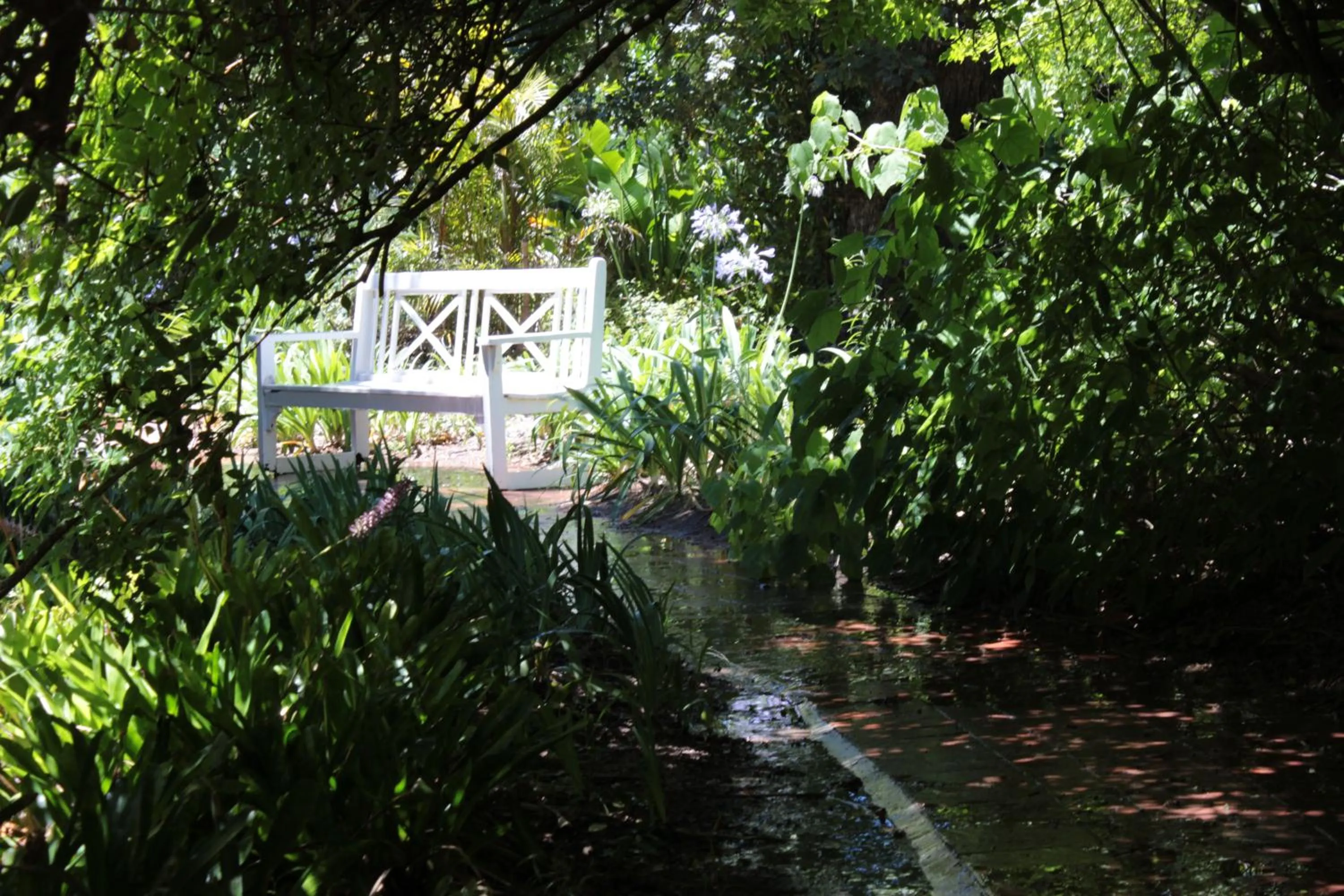 Garden in Vredenburg Manor House