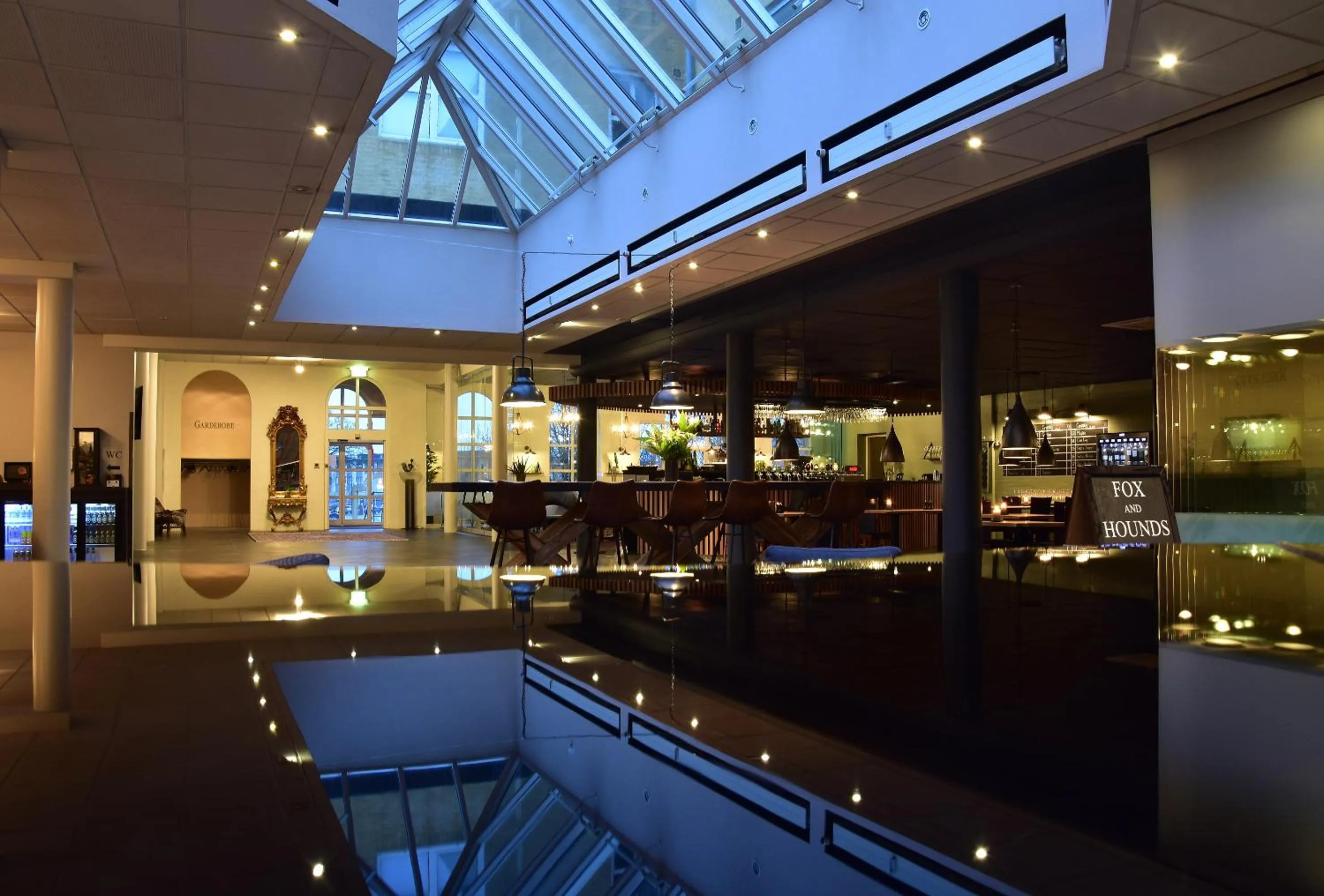 Lobby or reception in Hotel Schaumburg