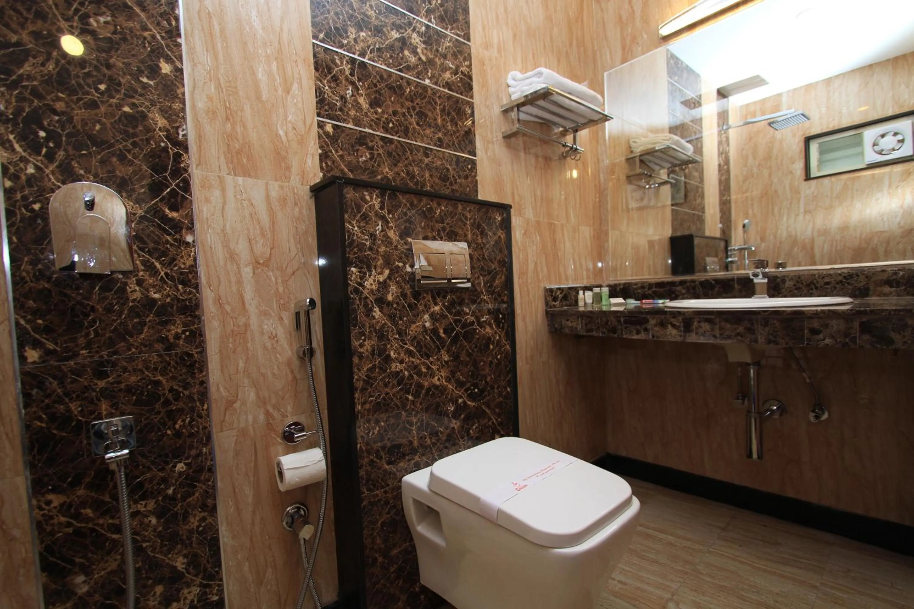 Bathroom in Hotel Noor Empire International Kormangala
