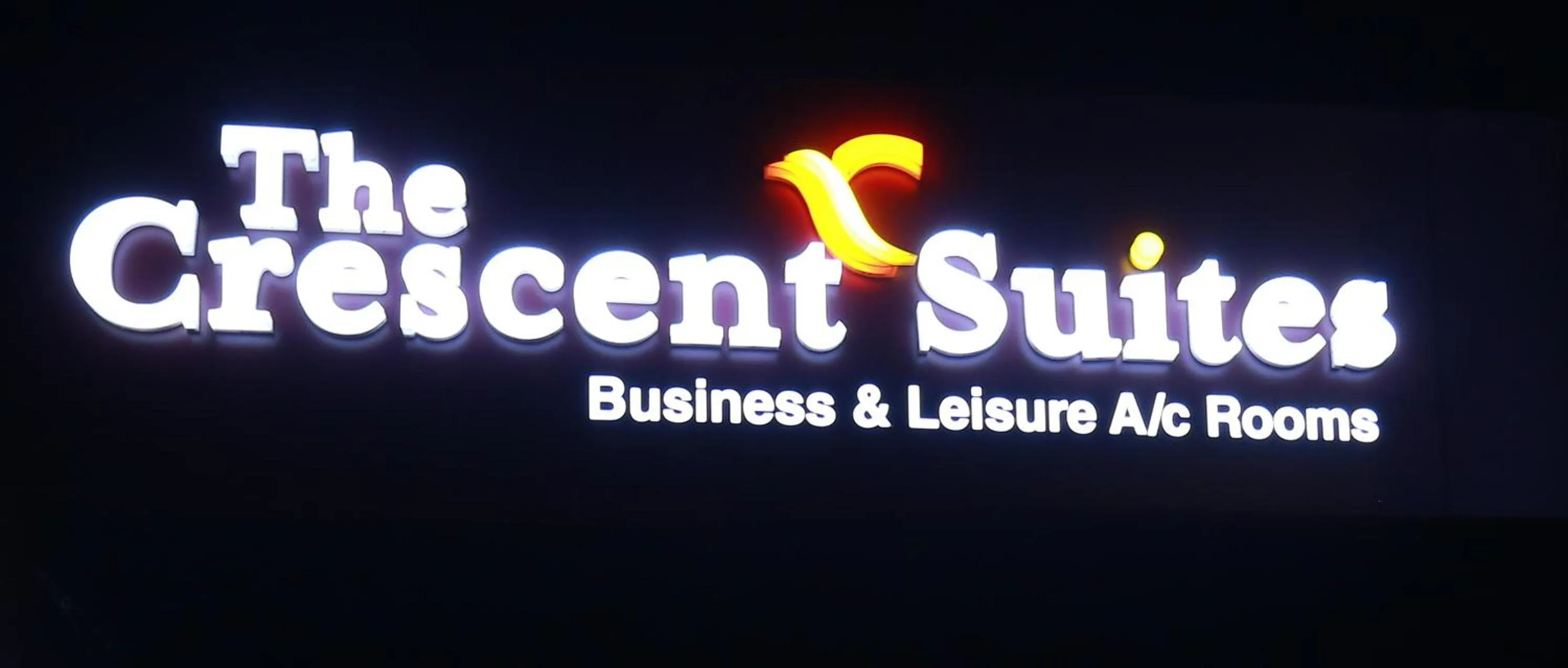 Property logo or sign in The Crescent Suites