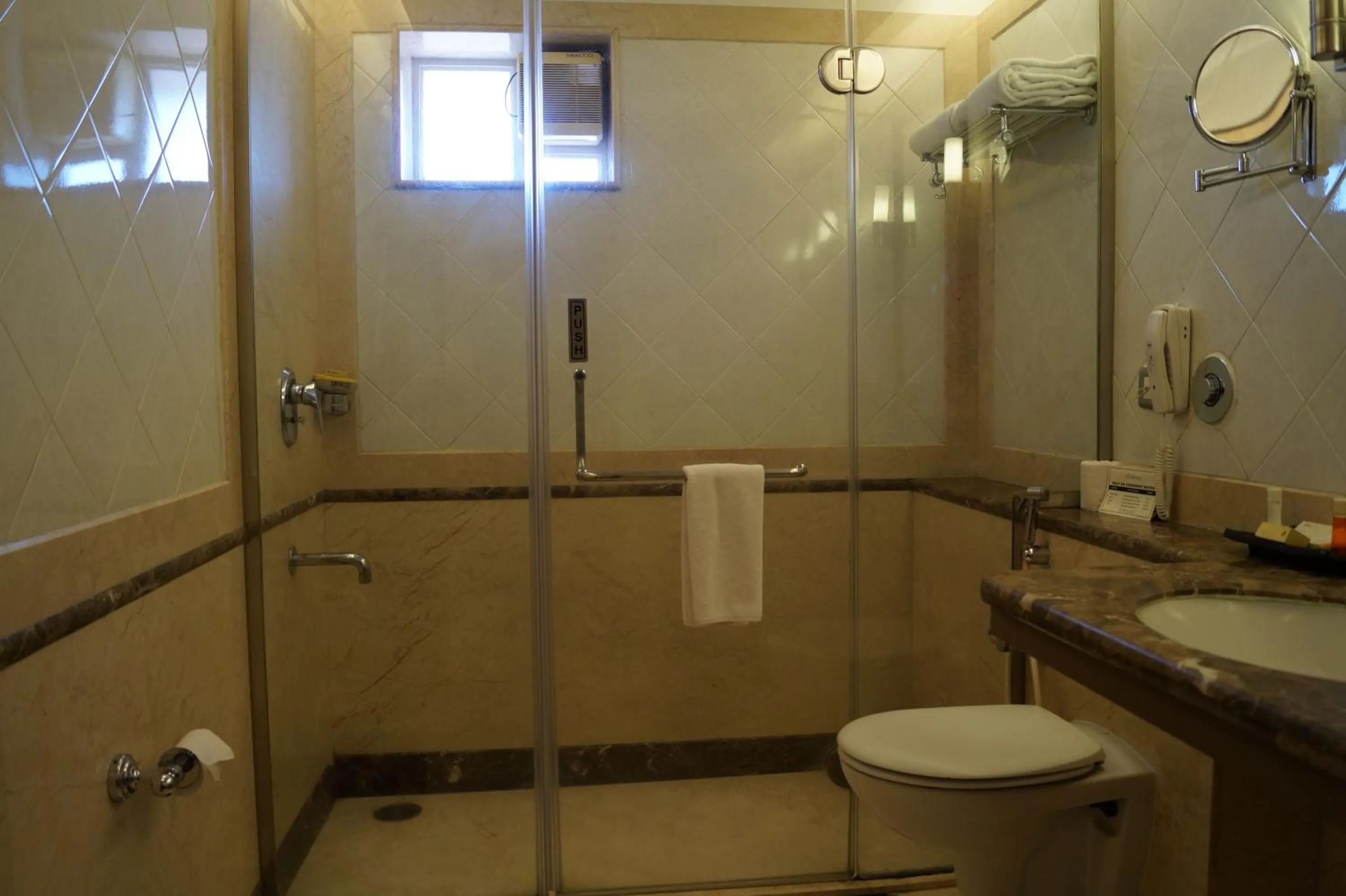 Toilet in The President Hotel