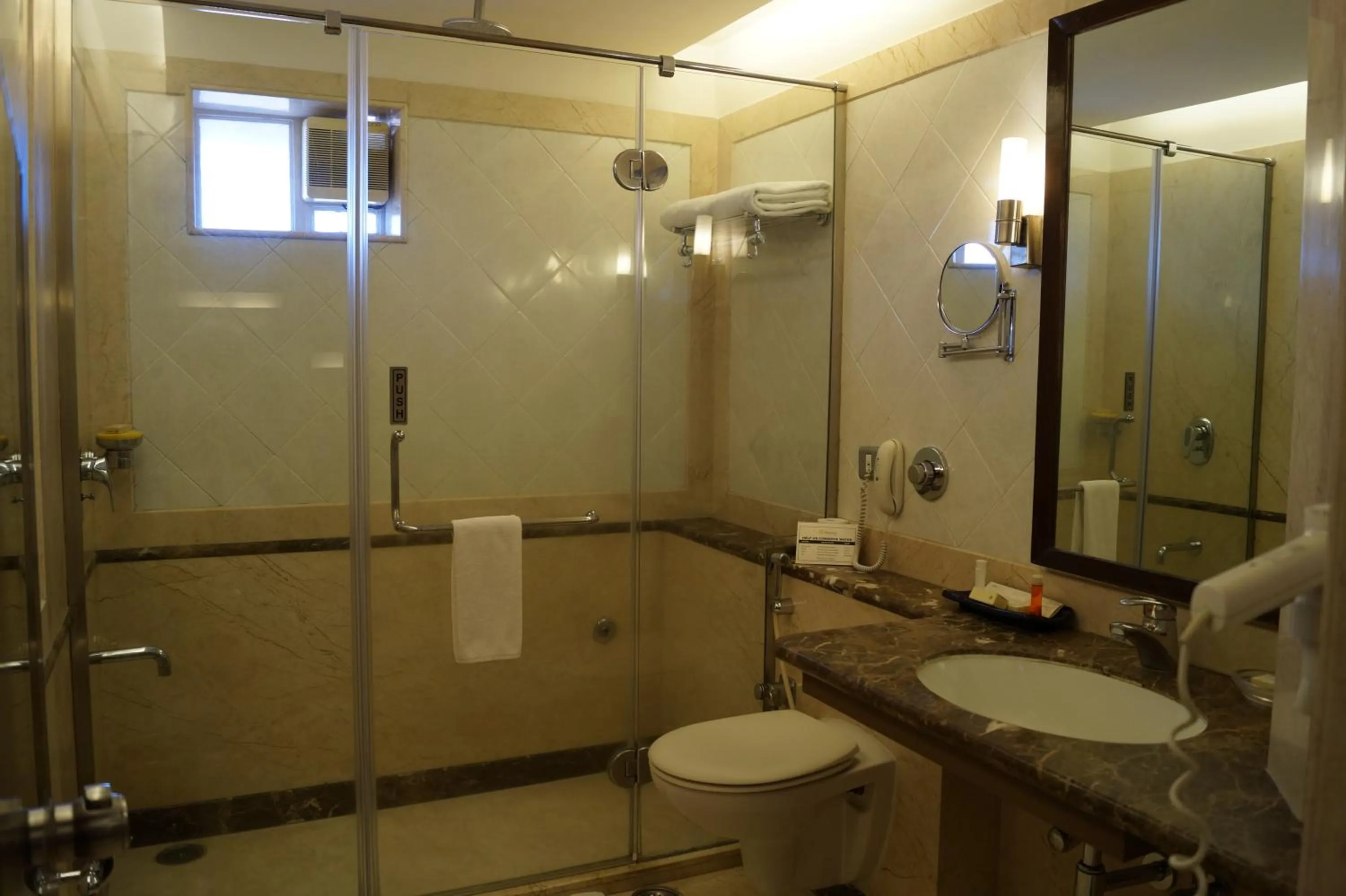 Toilet in The President Hotel