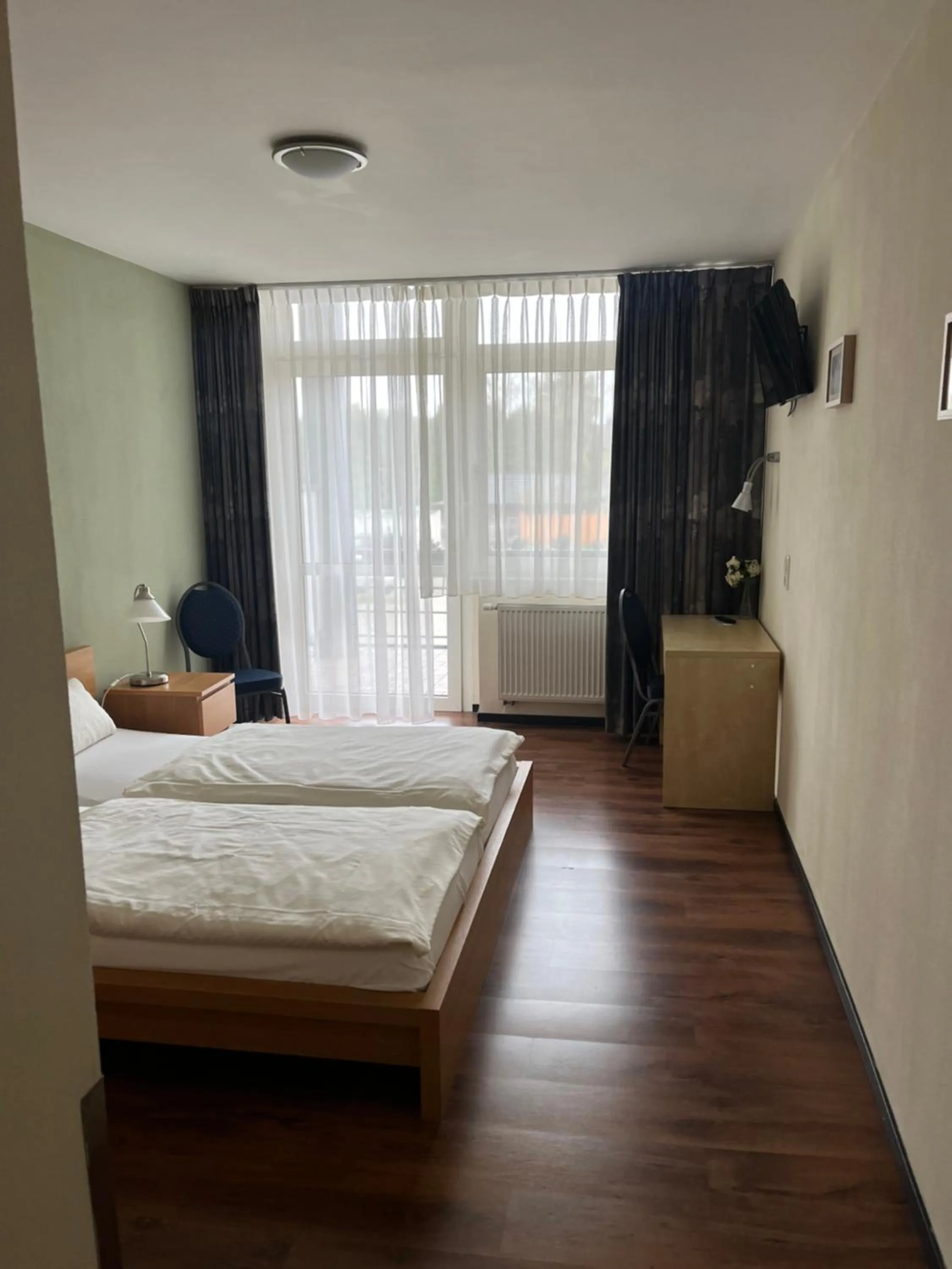 Bed in Airport Hotel Jägerhof Weeze