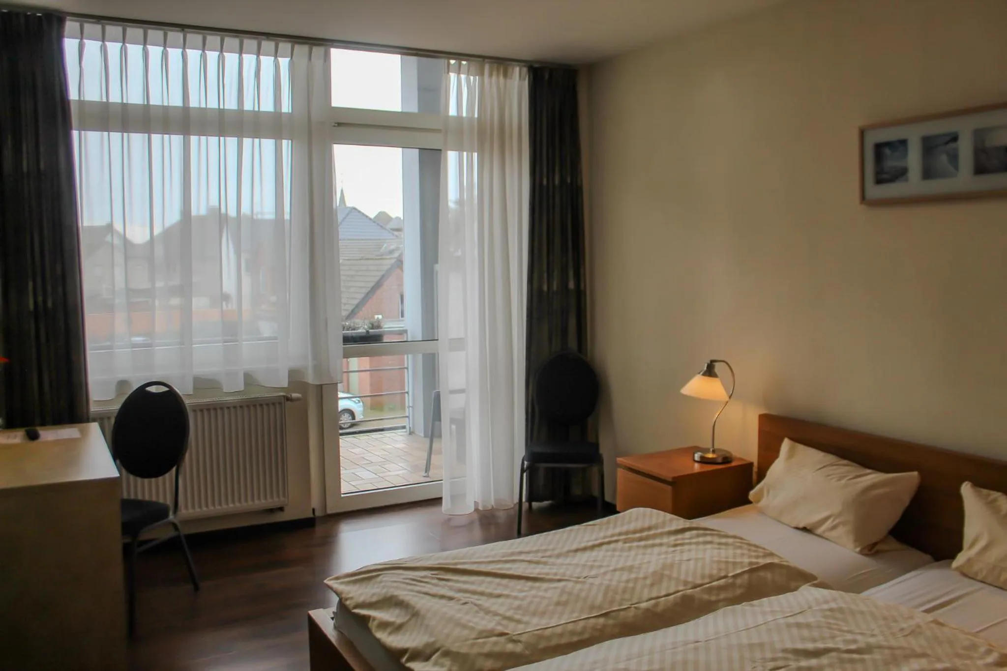 Bed in Airport Hotel Jägerhof Weeze