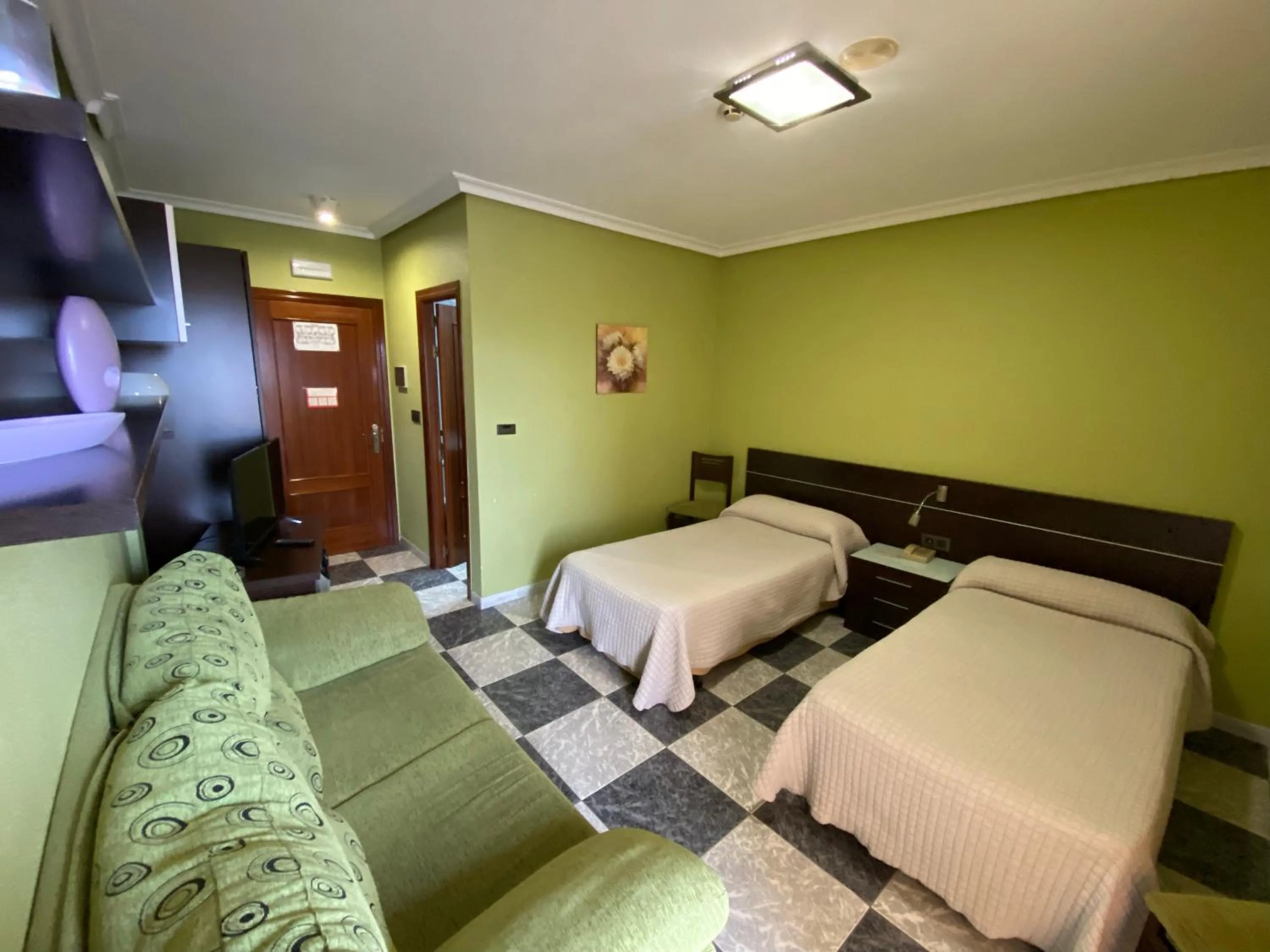 Bed in Hotel godisa