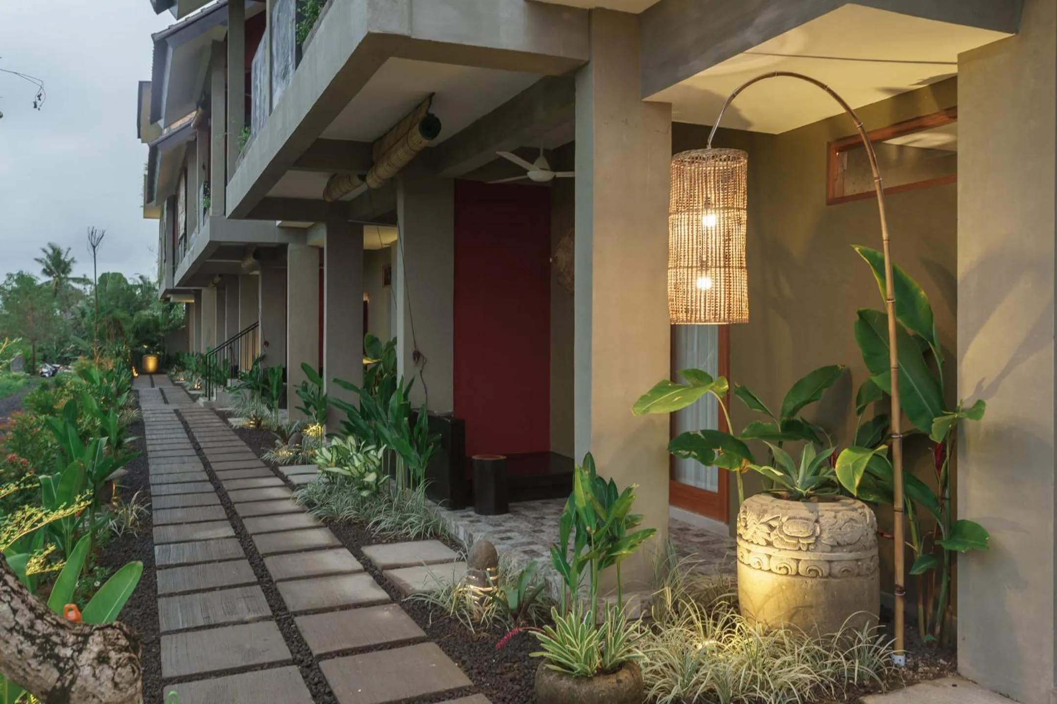 Facade/entrance in Wasabi