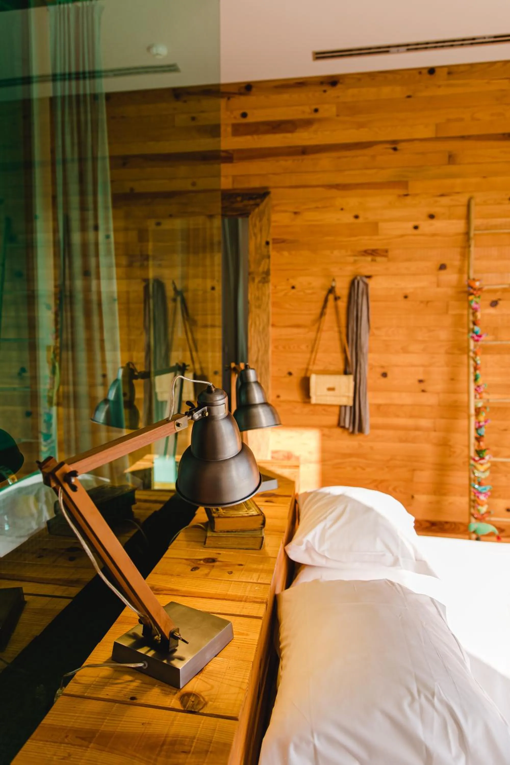 Bedroom, Bed in Cooking and Nature - Emotional Hotel