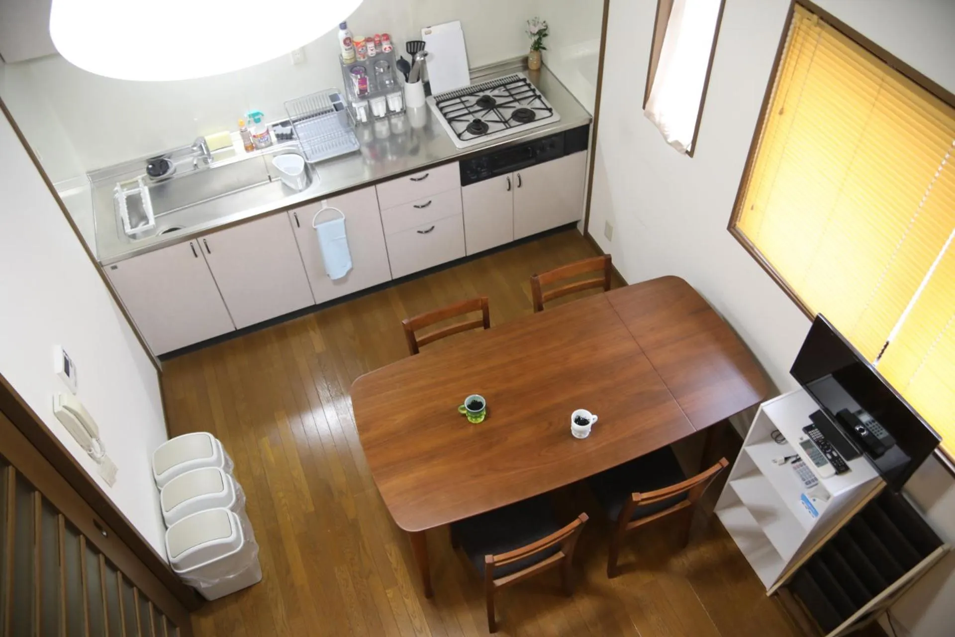 Kitchen or kitchenette in Stay Omihachiman Ekimae Inn