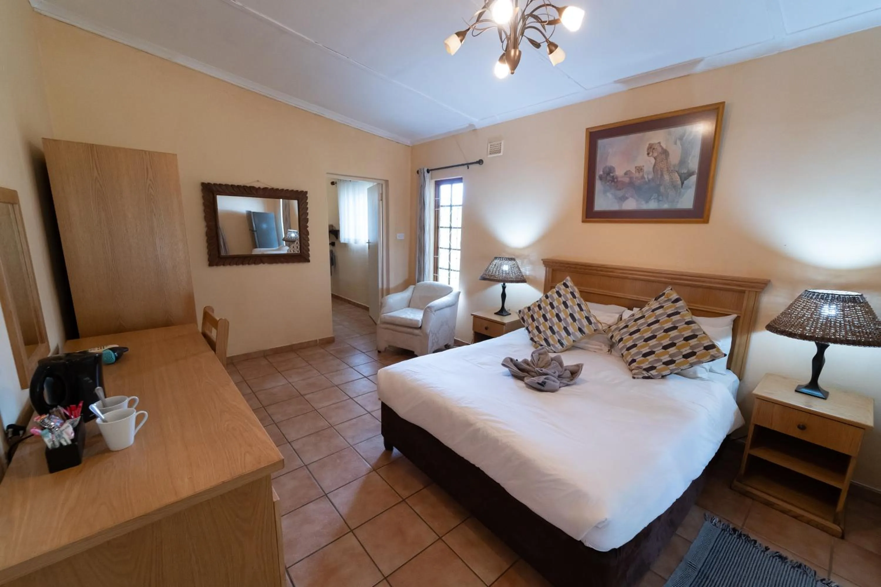 Bedroom, Bed in Gooderson Bushlands Game Lodge