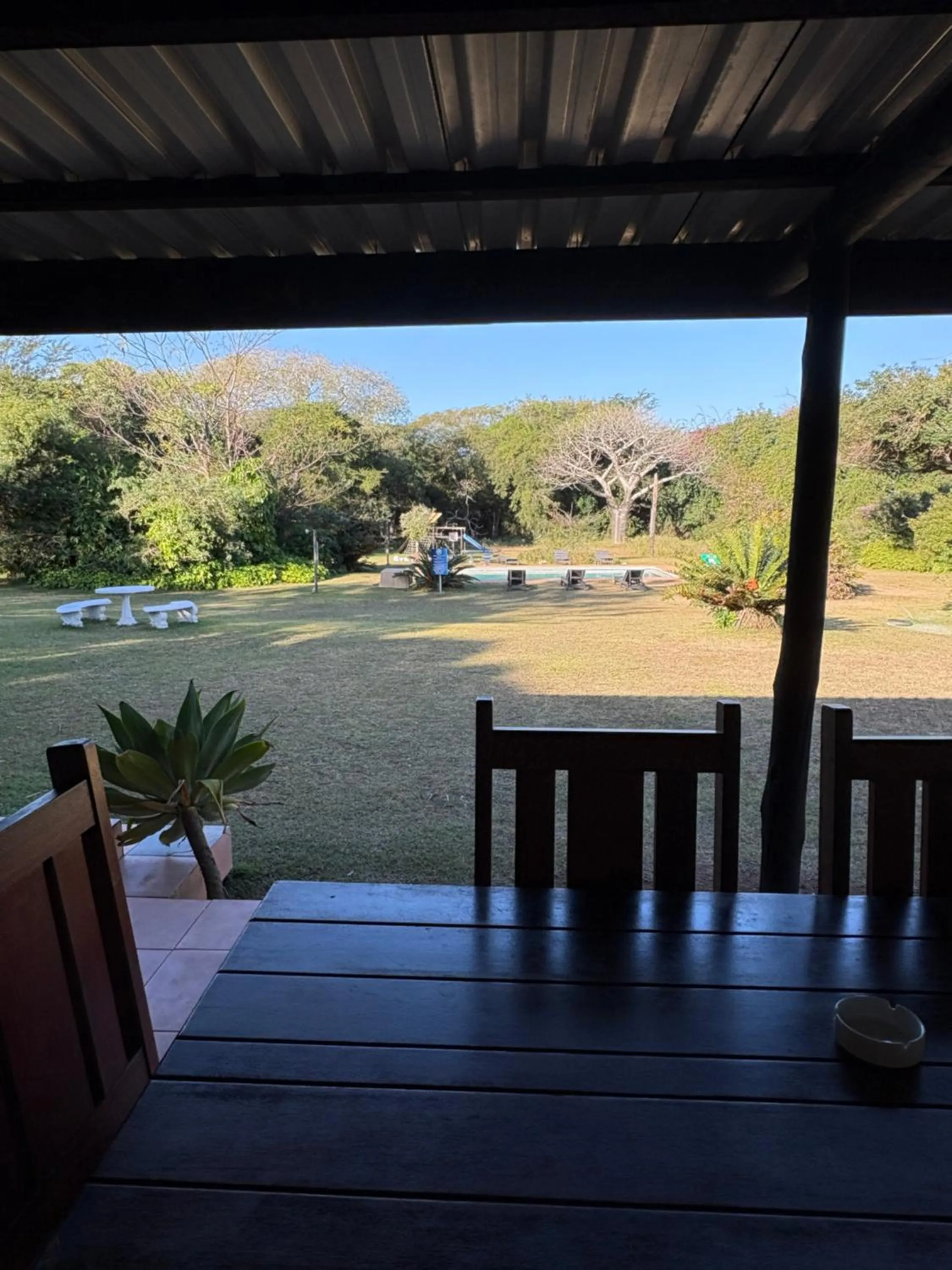 Patio in Gooderson Bushlands Game Lodge