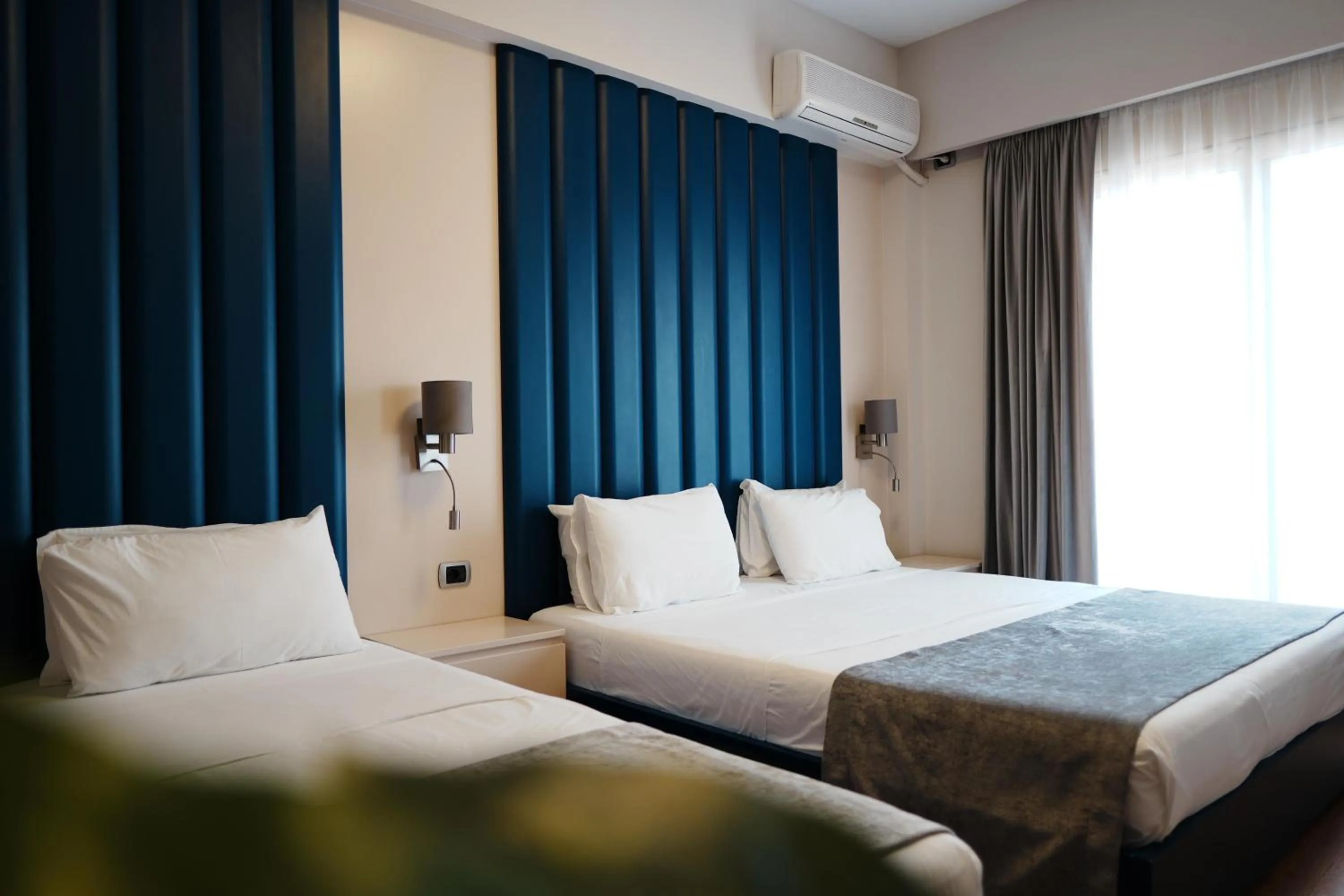 Bed in Hotel Blue Sky