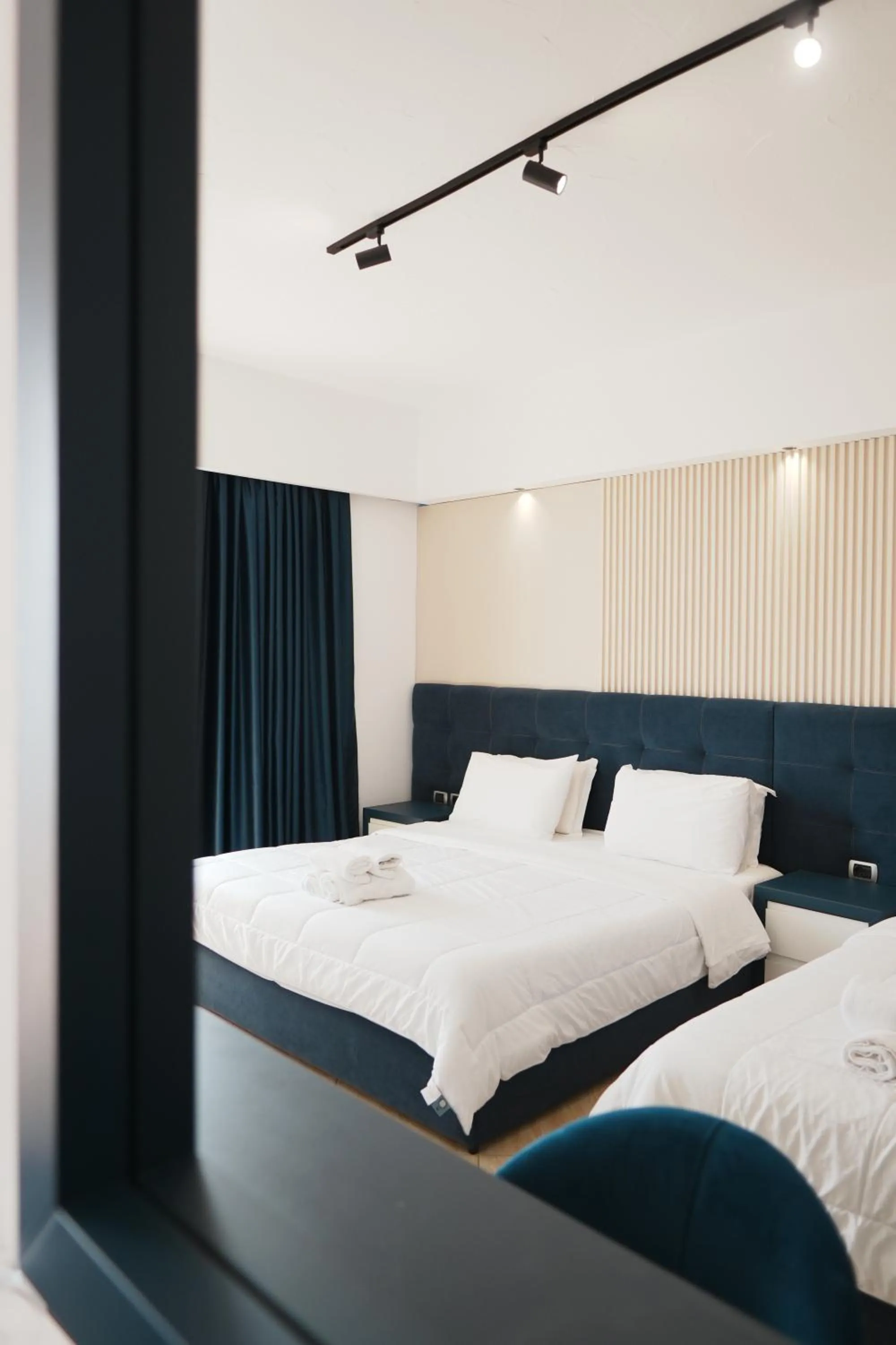 Bed in Hotel Blue Sky