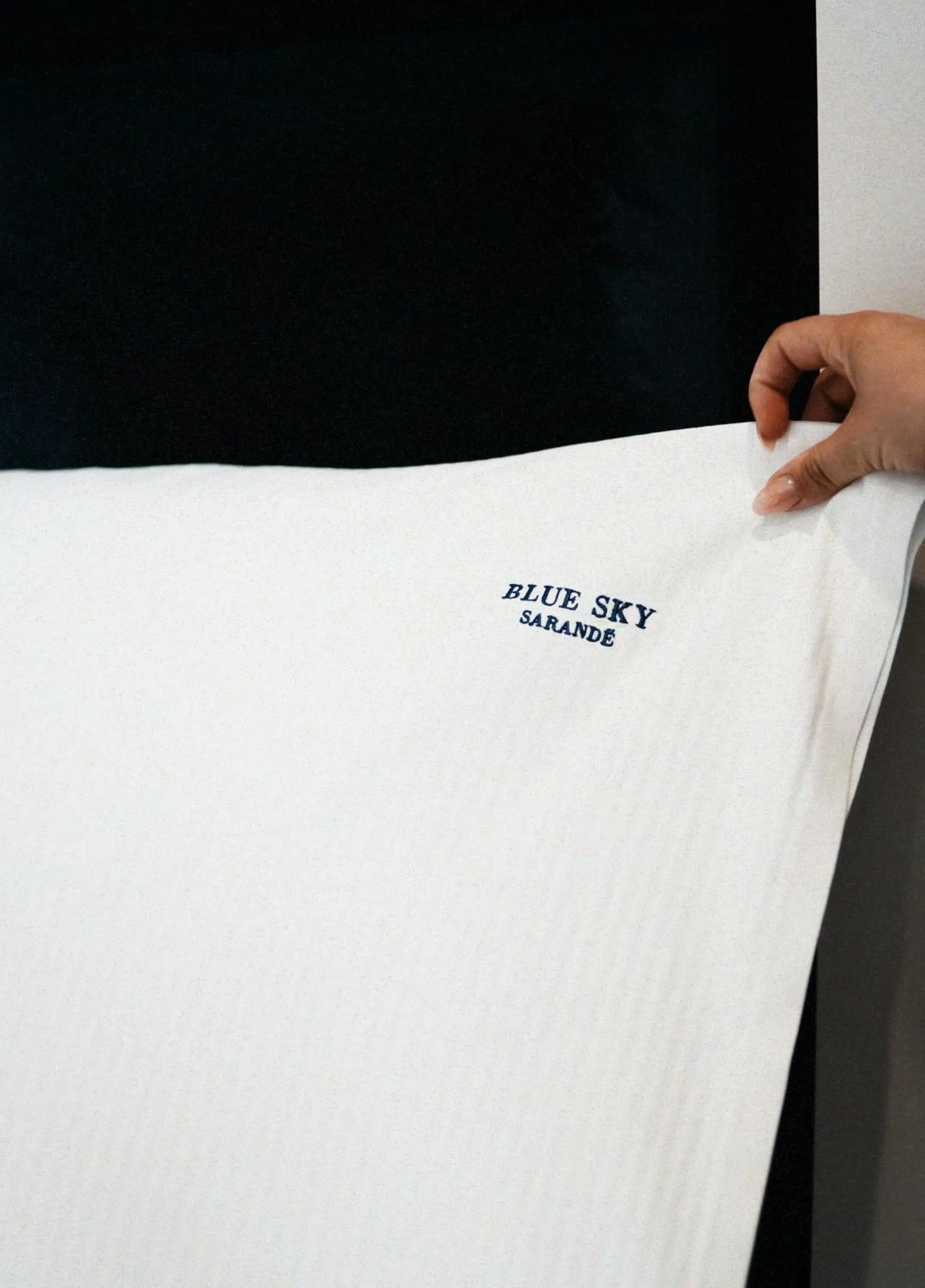 Bed in Hotel Blue Sky